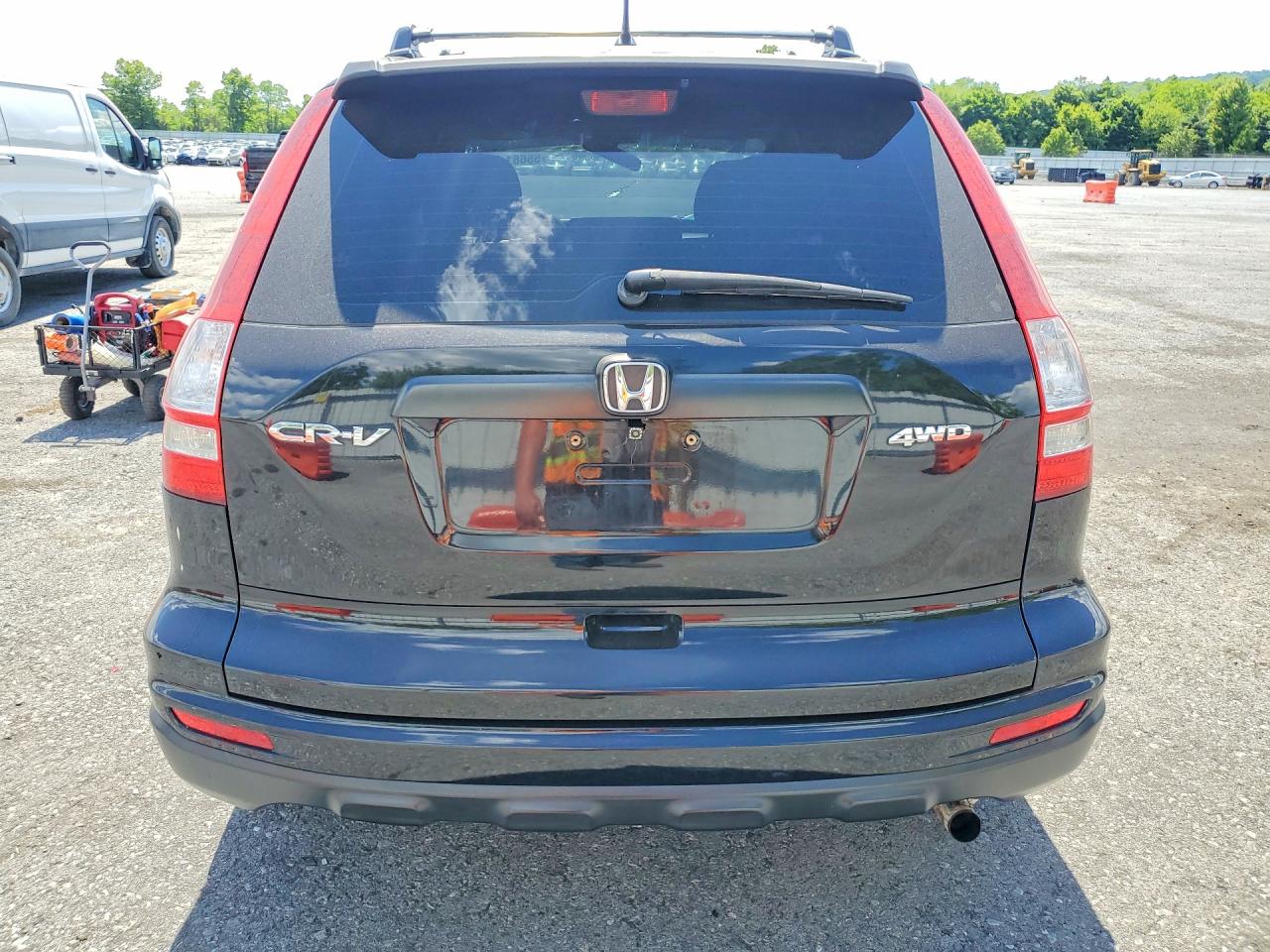 2010 Honda Cr-v 4d 4wd Black vin: 5J6RE4H36AL075763