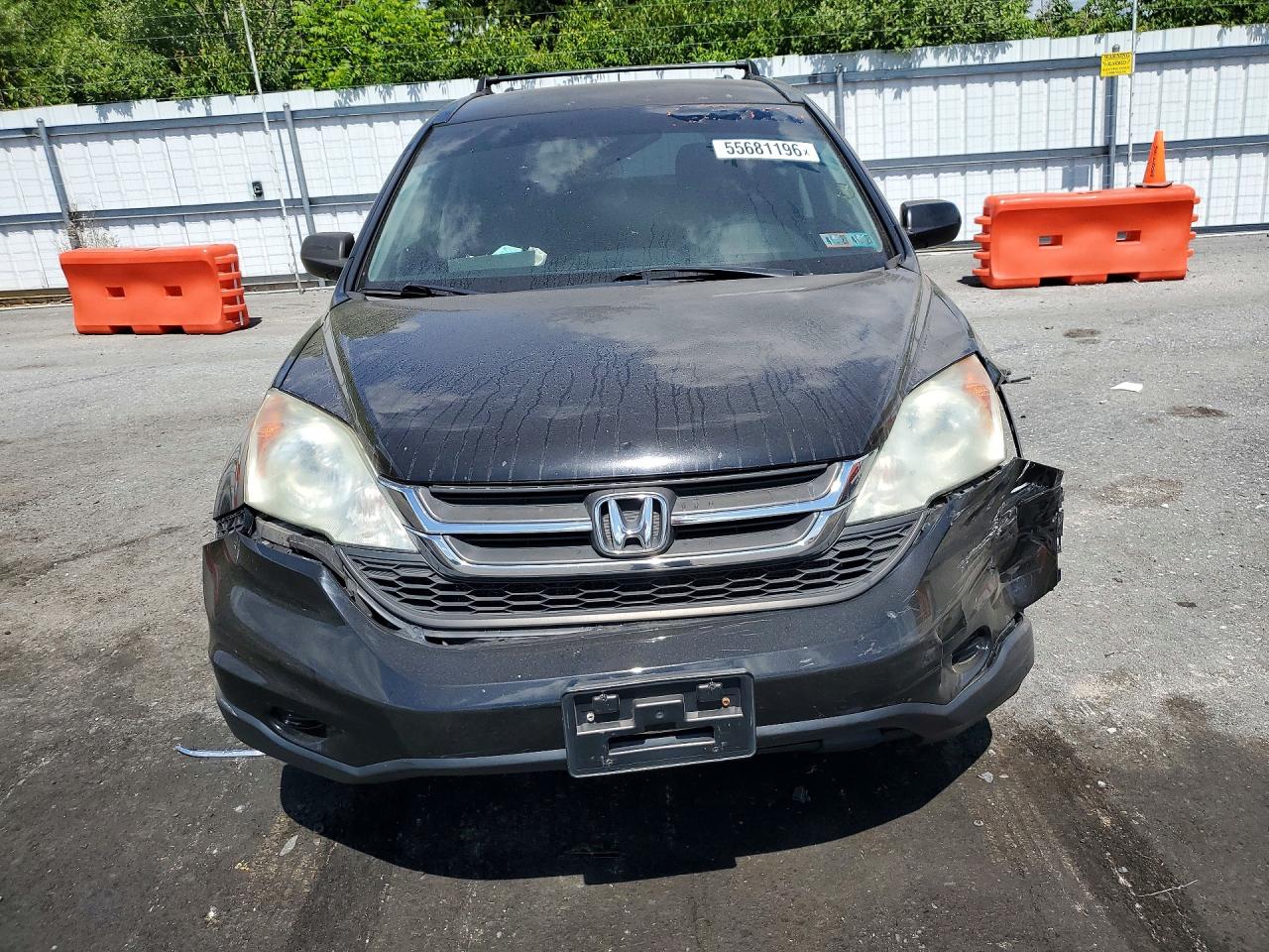 2010 Honda Cr-v 4d 4wd Black vin: 5J6RE4H36AL075763