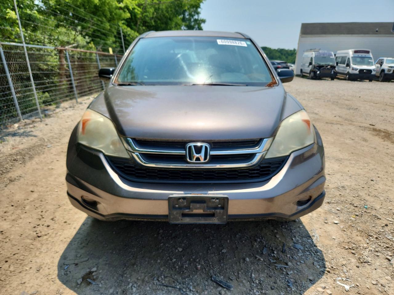 2010 Honda Cr-v Lx Gray vin: 5J6RE4H36AL078162