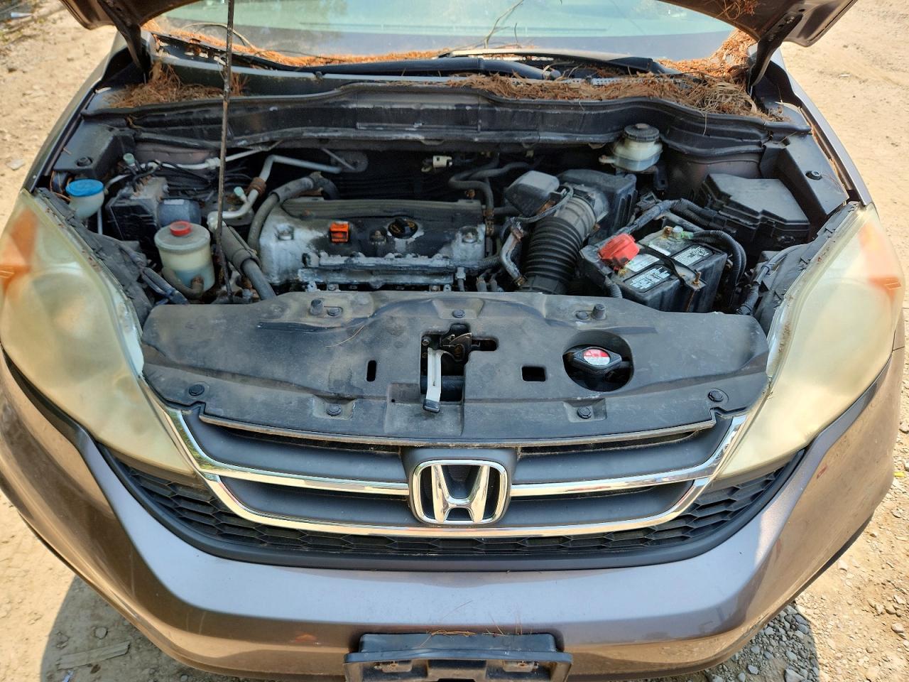 2010 Honda Cr-v Lx Gray vin: 5J6RE4H36AL078162