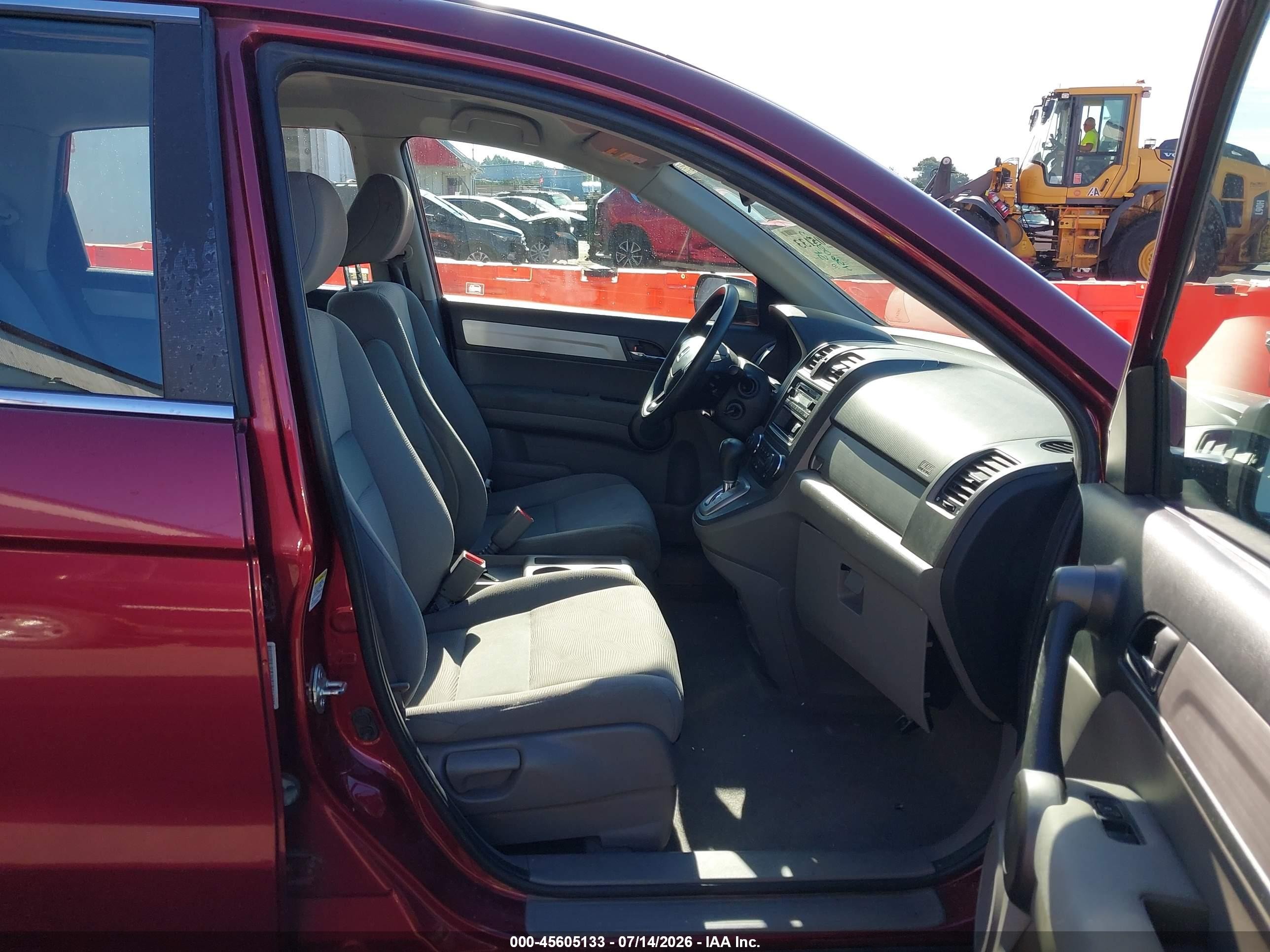 2010 Honda Cr-v Lx Red vin: 5J6RE4H36AL089727