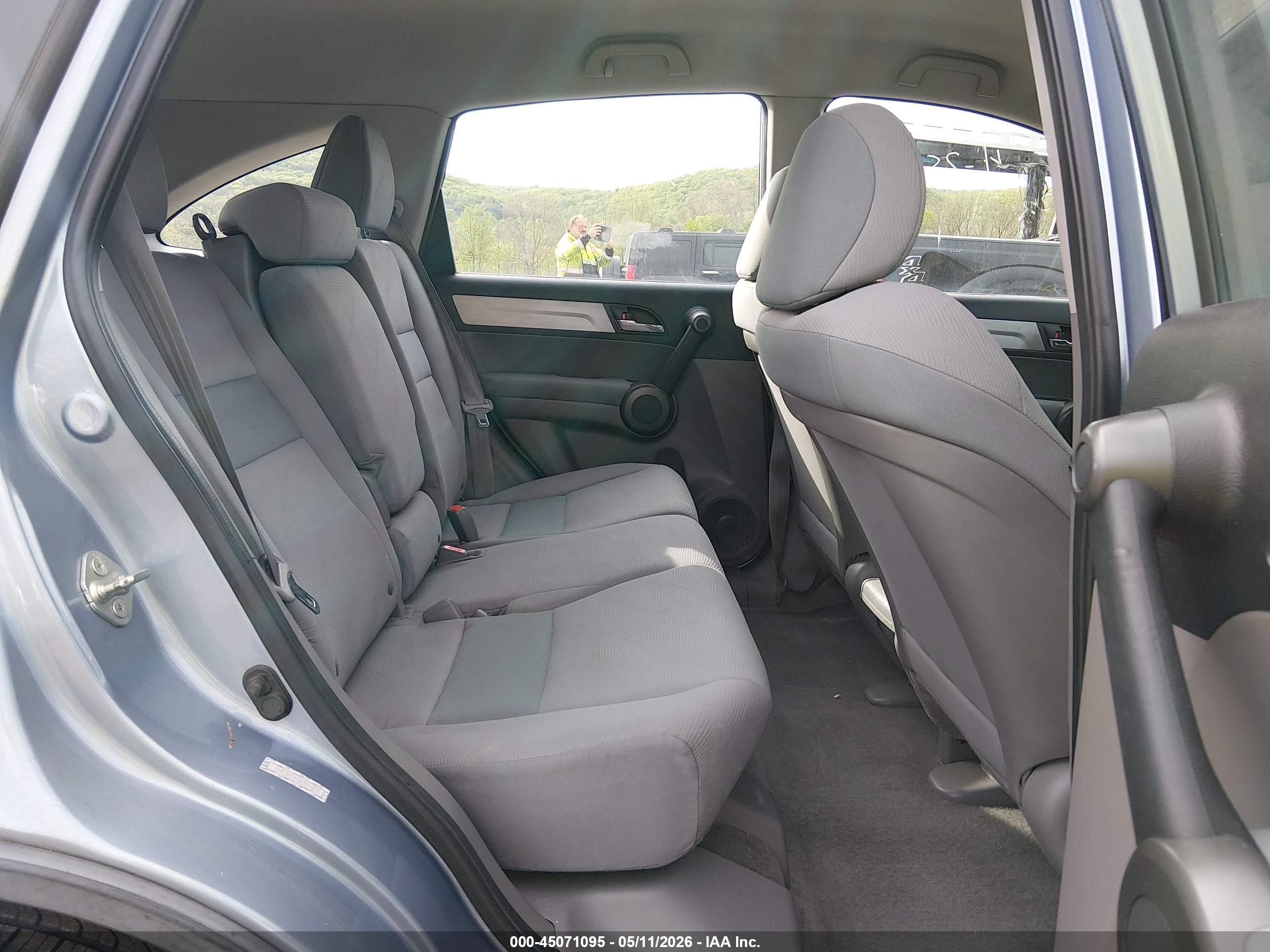 2011 Honda Cr-v Lx Blue vin: 5J6RE4H36BL040898