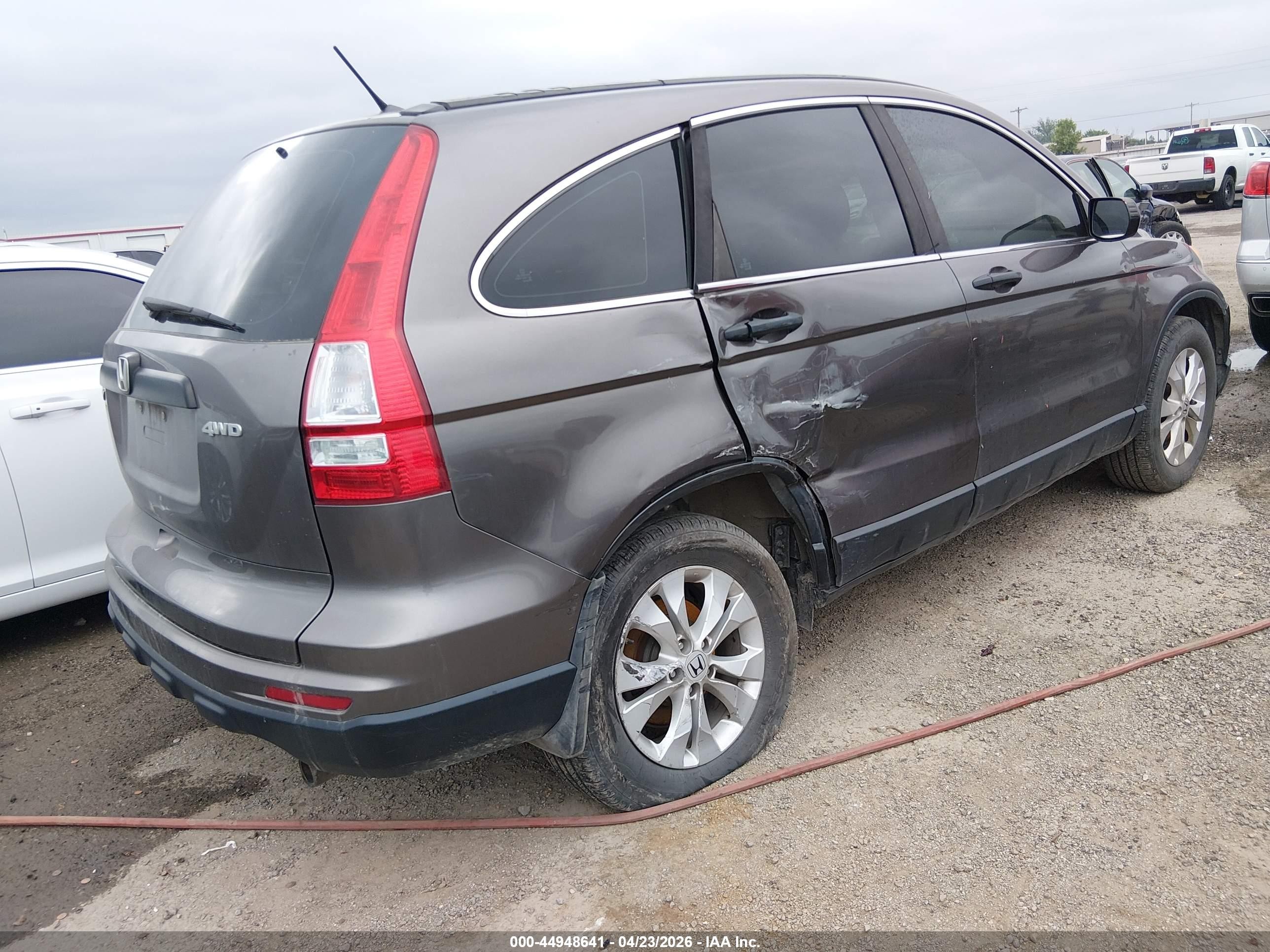 2011 Honda Cr-v Lx Серый vin: 5J6RE4H36BL043915