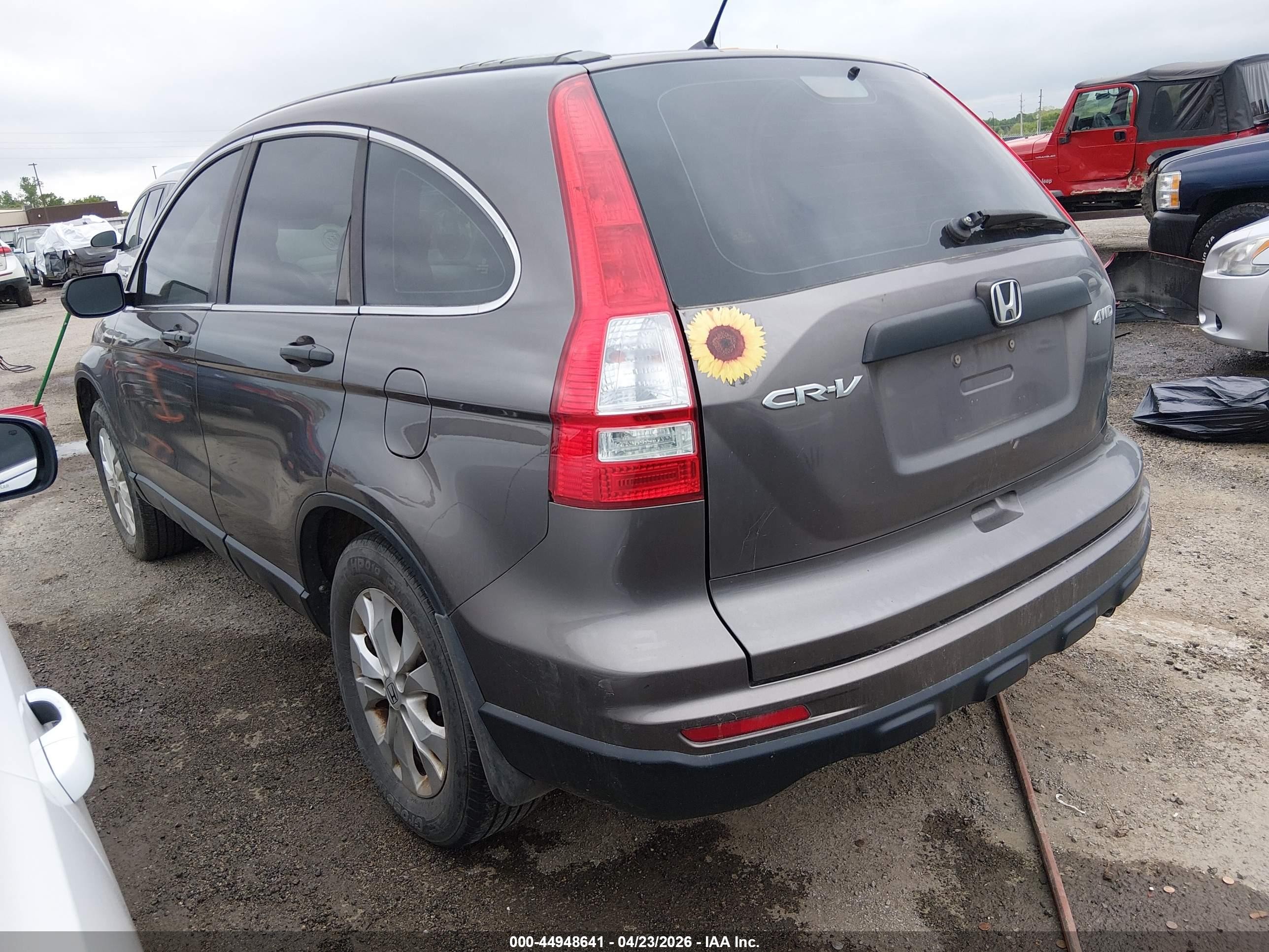 2011 Honda Cr-v Lx Серый vin: 5J6RE4H36BL043915