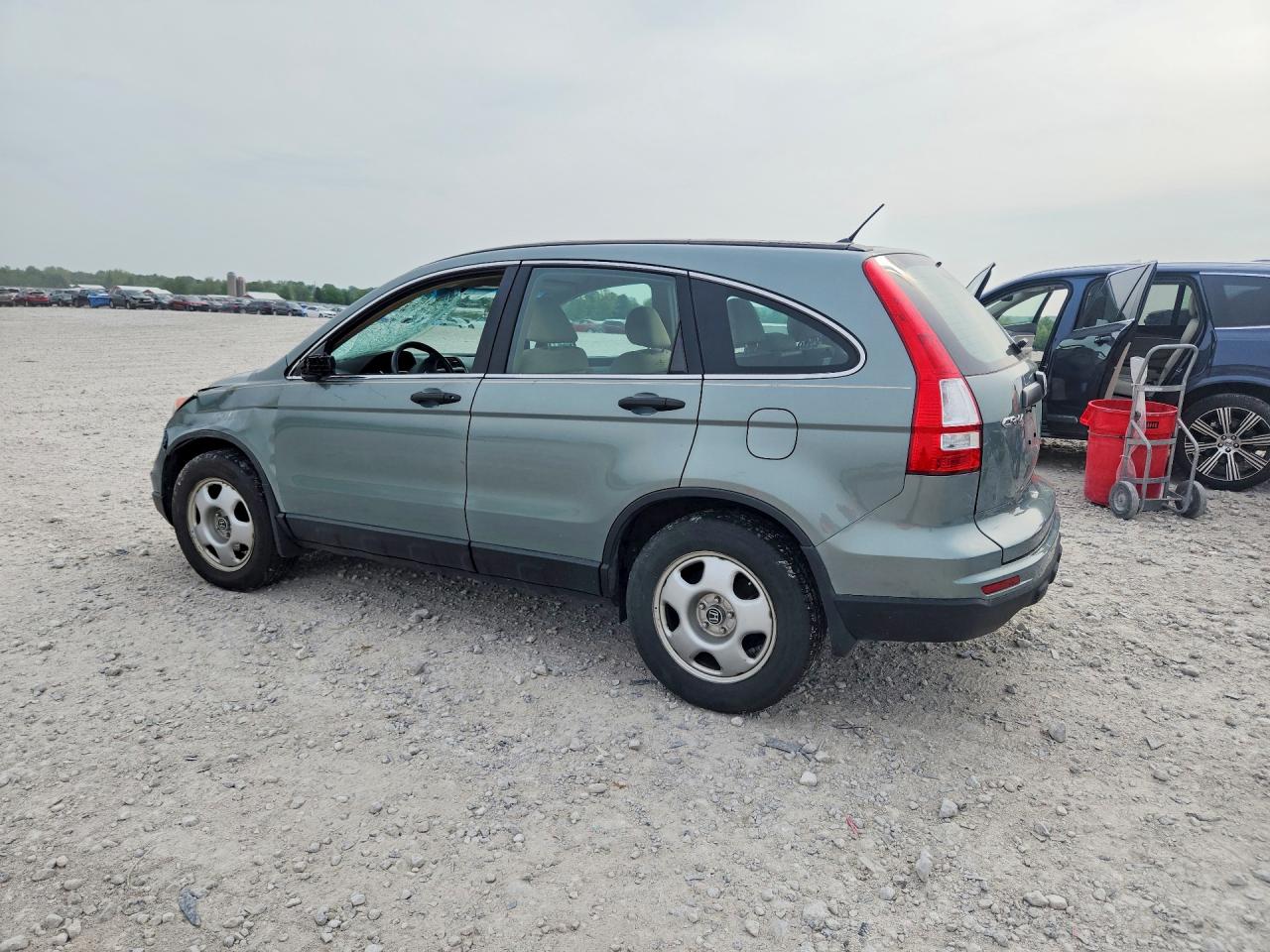 2011 Honda Cr-v Lx Turquoise vin: 5J6RE4H36BL051352