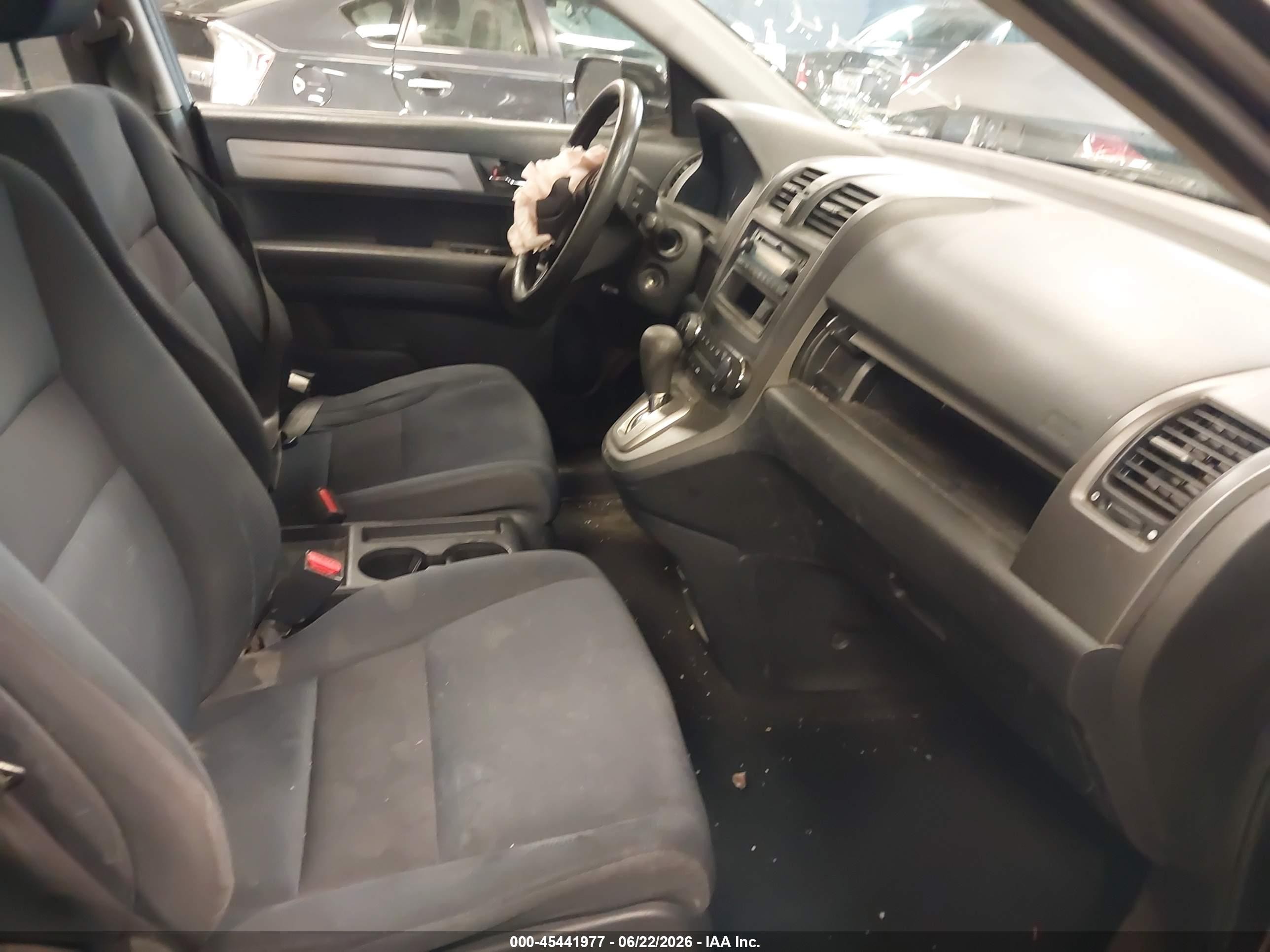 2011 Honda Cr-v Lx Gray vin: 5J6RE4H36BL058026