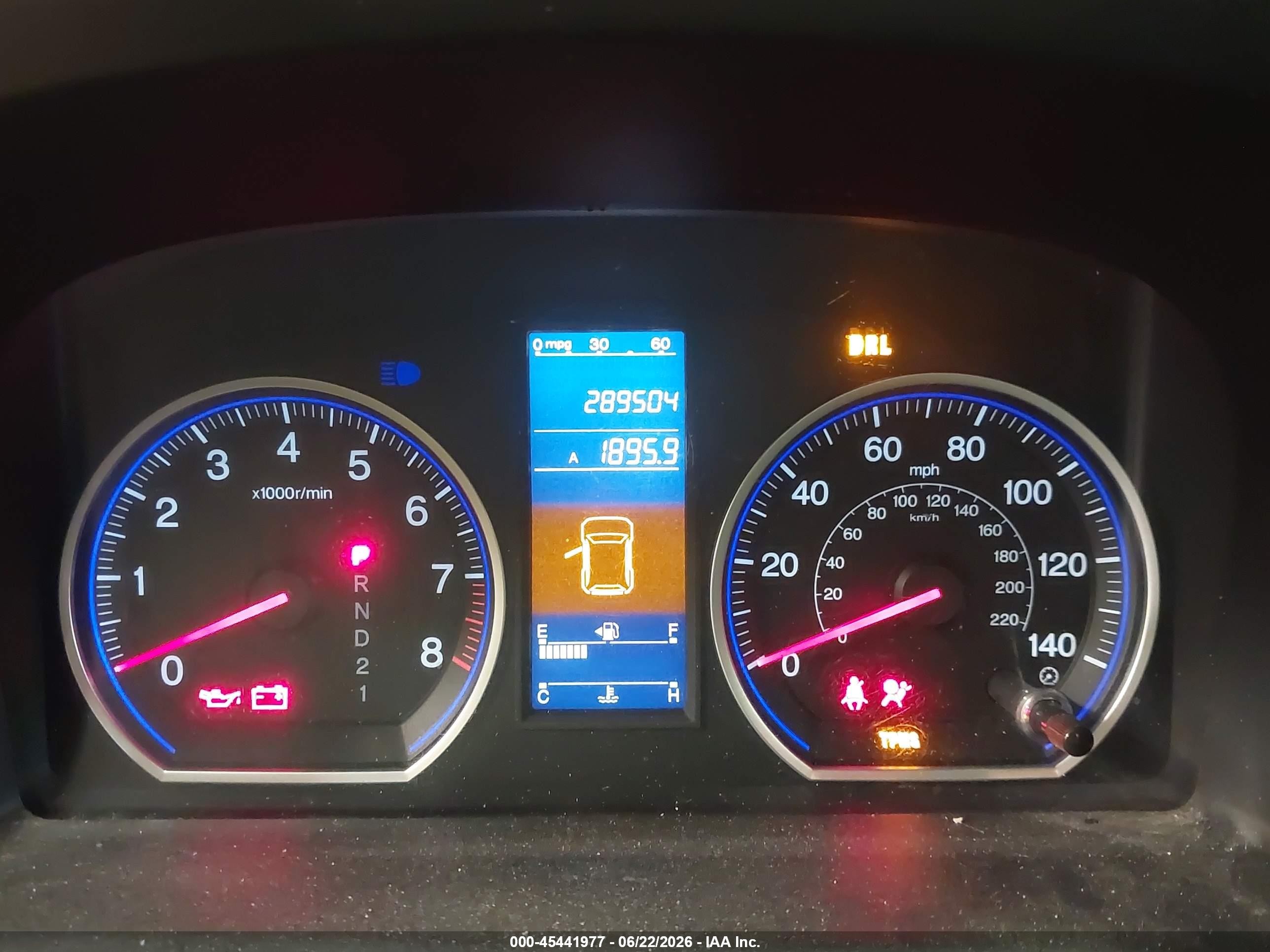 2011 Honda Cr-v Lx Gray vin: 5J6RE4H36BL058026