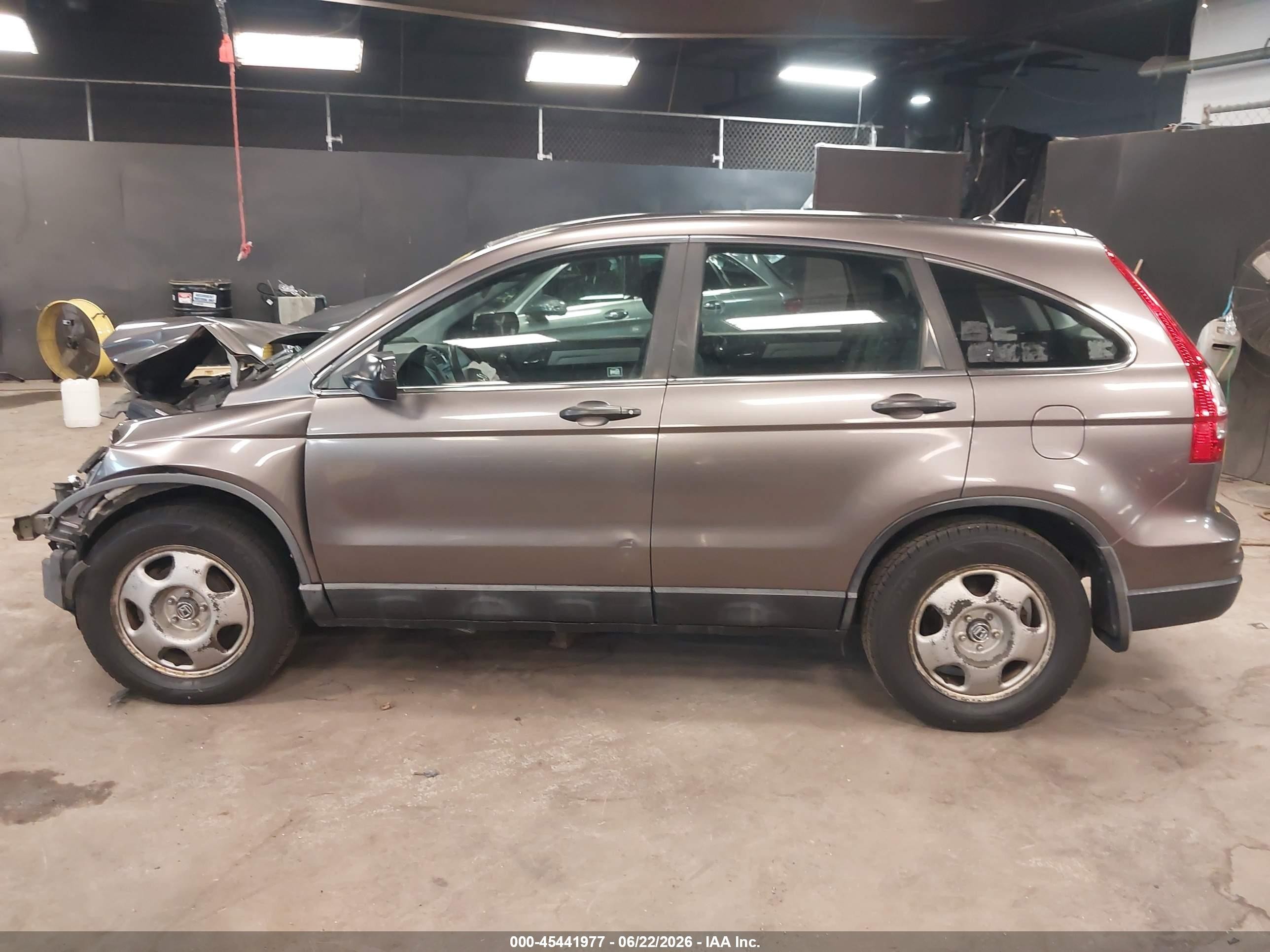 2011 Honda Cr-v Lx Gray vin: 5J6RE4H36BL058026