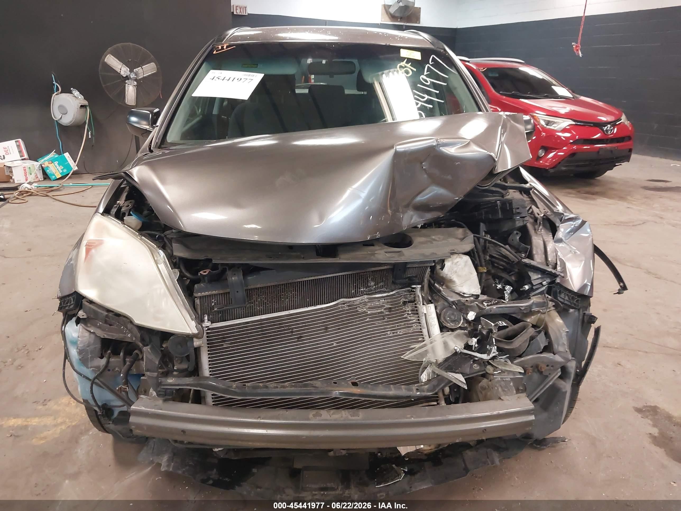 2011 Honda Cr-v Lx Gray vin: 5J6RE4H36BL058026