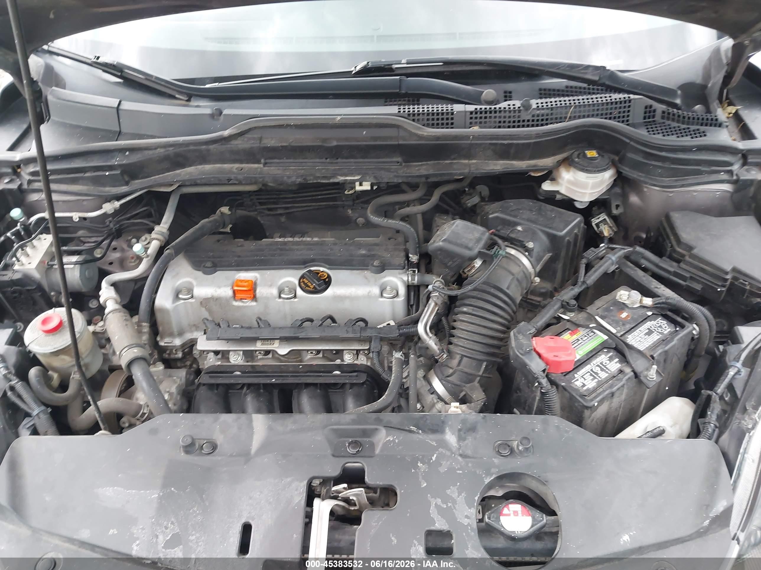 2011 Honda Cr-v Lx Gray vin: 5J6RE4H36BL066756