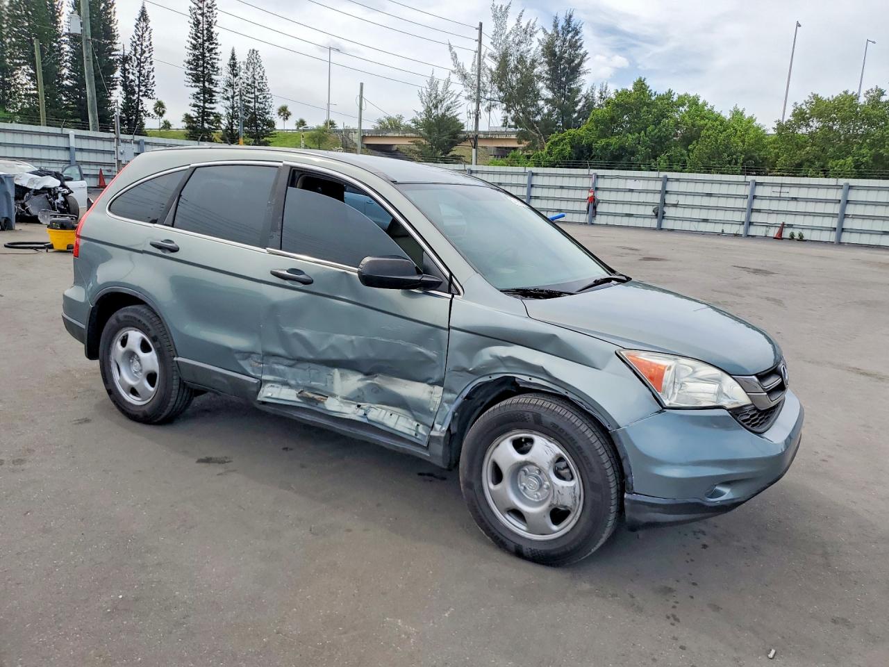2010 Honda Cr-v Lx Silver vin: 5J6RE4H37AL019699
