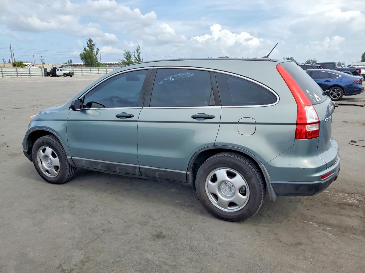 2010 Honda Cr-v Lx Silver vin: 5J6RE4H37AL019699