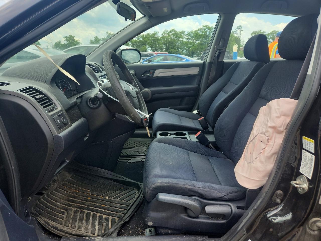 2010 Honda Cr-v Lx Black vin: 5J6RE4H37AL039662