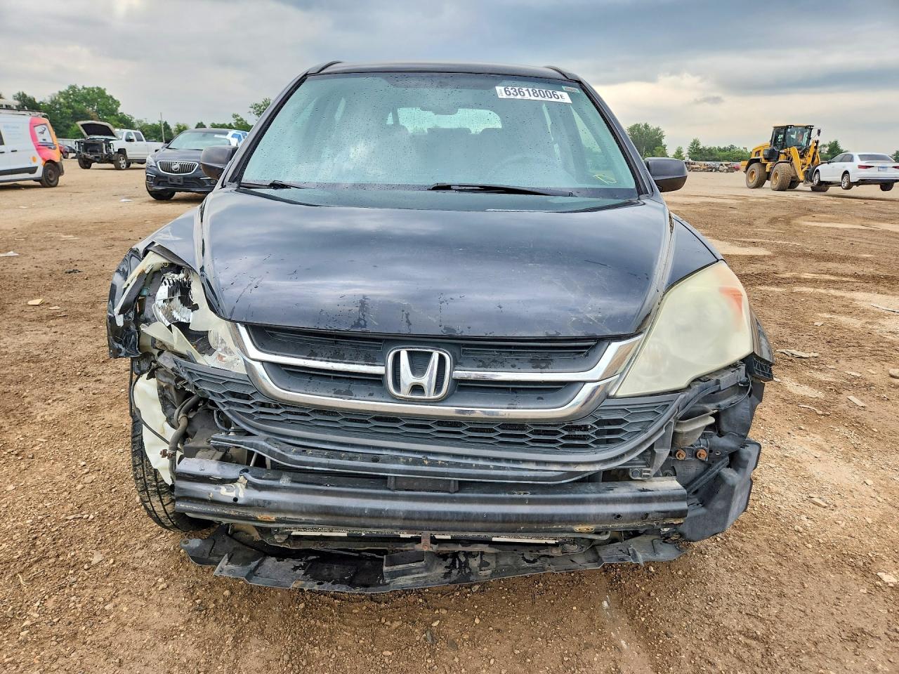 2011 Honda Cr-v Lx Black vin: 5J6RE4H37BL032325