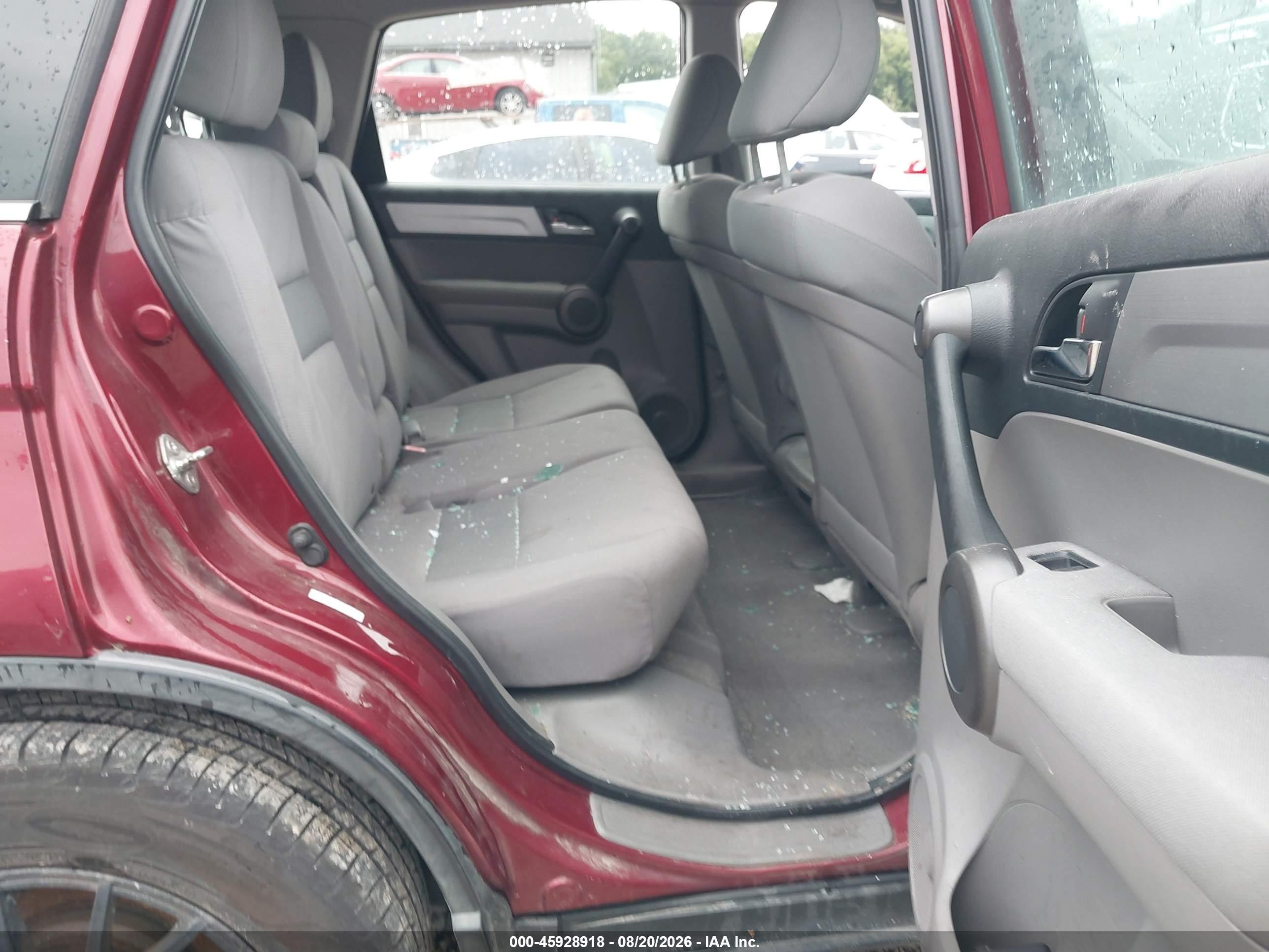 2011 Honda Cr-v Lx Red vin: 5J6RE4H37BL059394