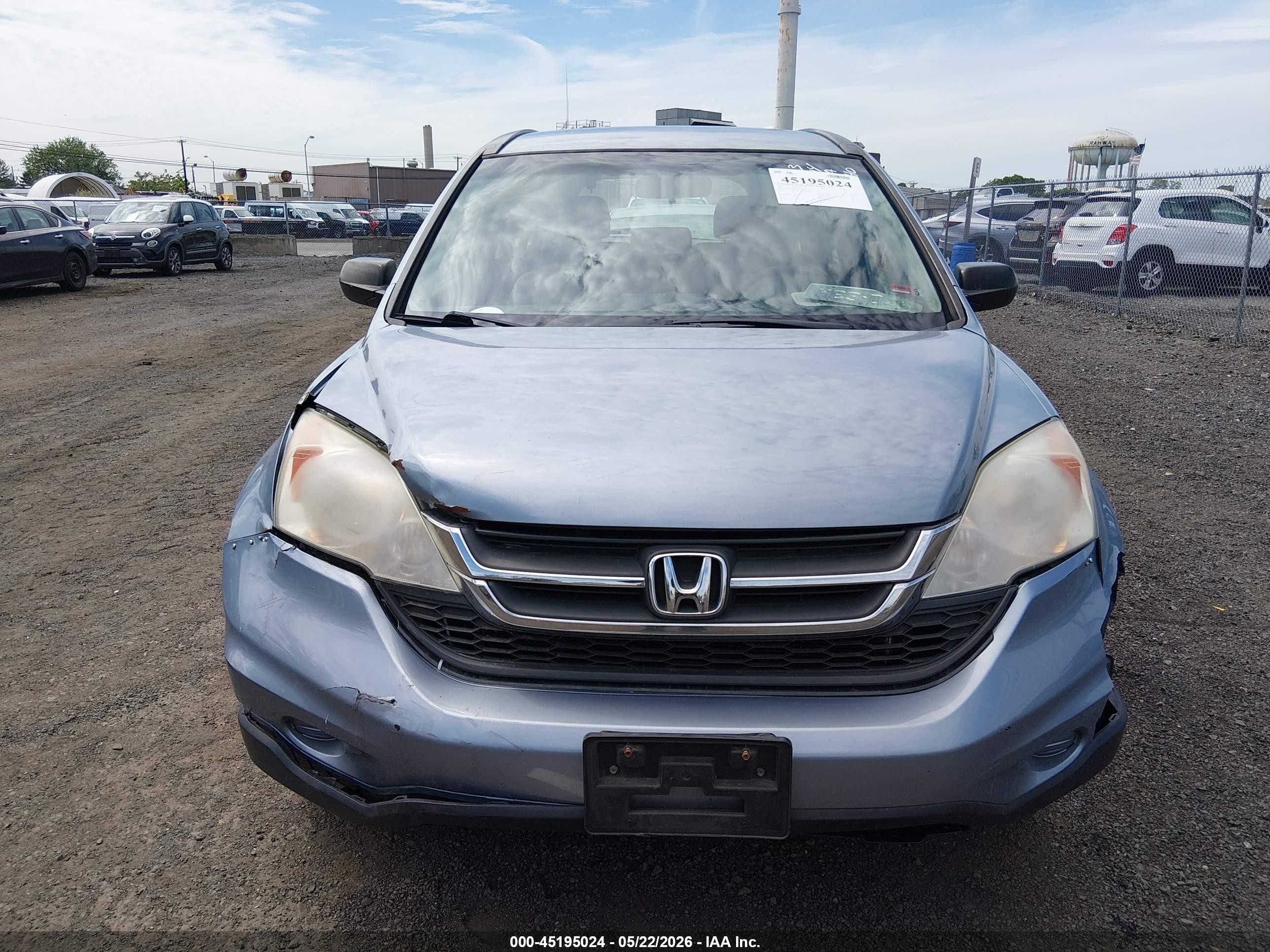 2011 Honda Cr-v Lx Light Blue vin: 5J6RE4H37BL071481