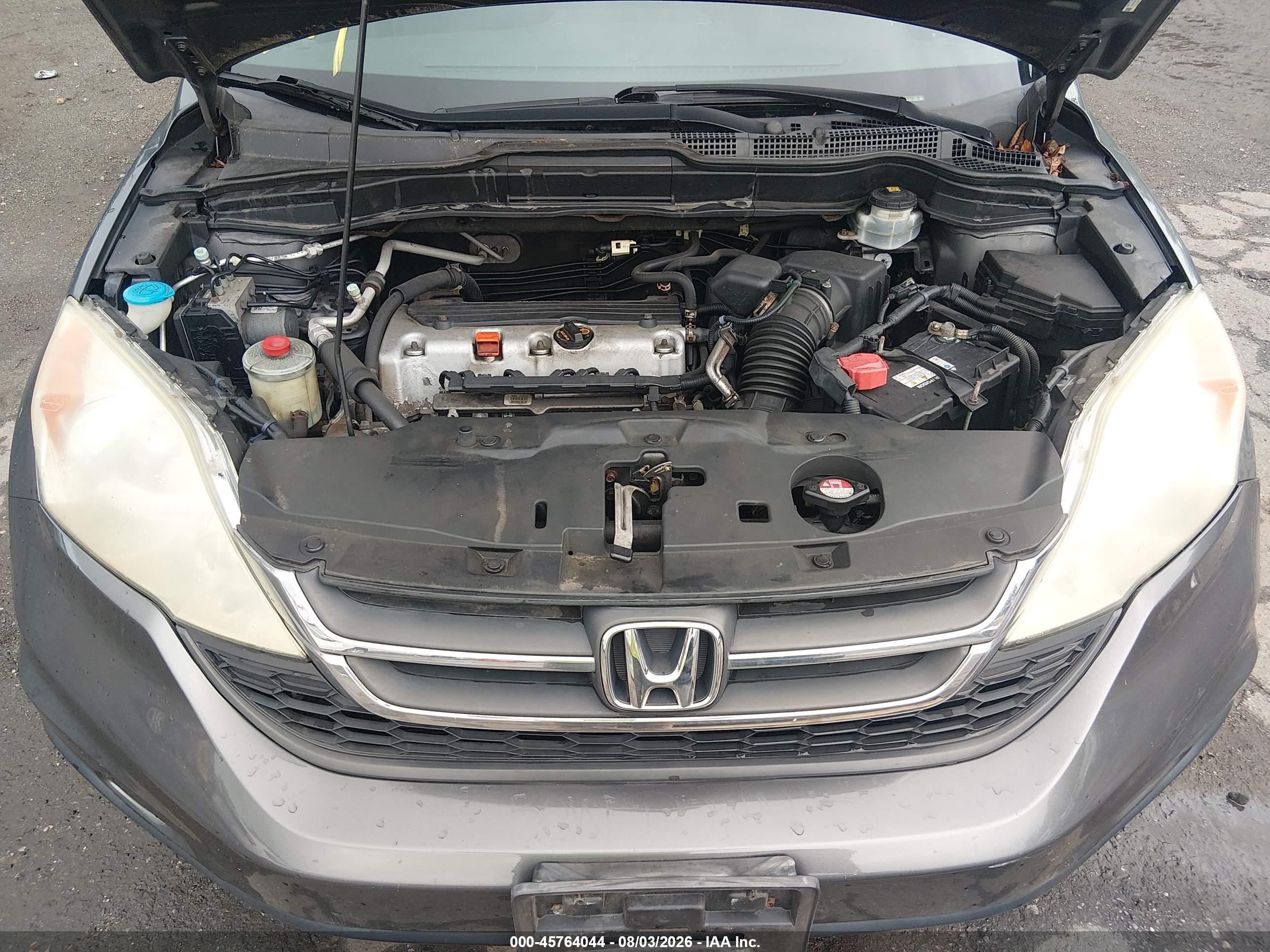 2011 Honda Cr-v Lx Gray vin: 5J6RE4H37BL087597