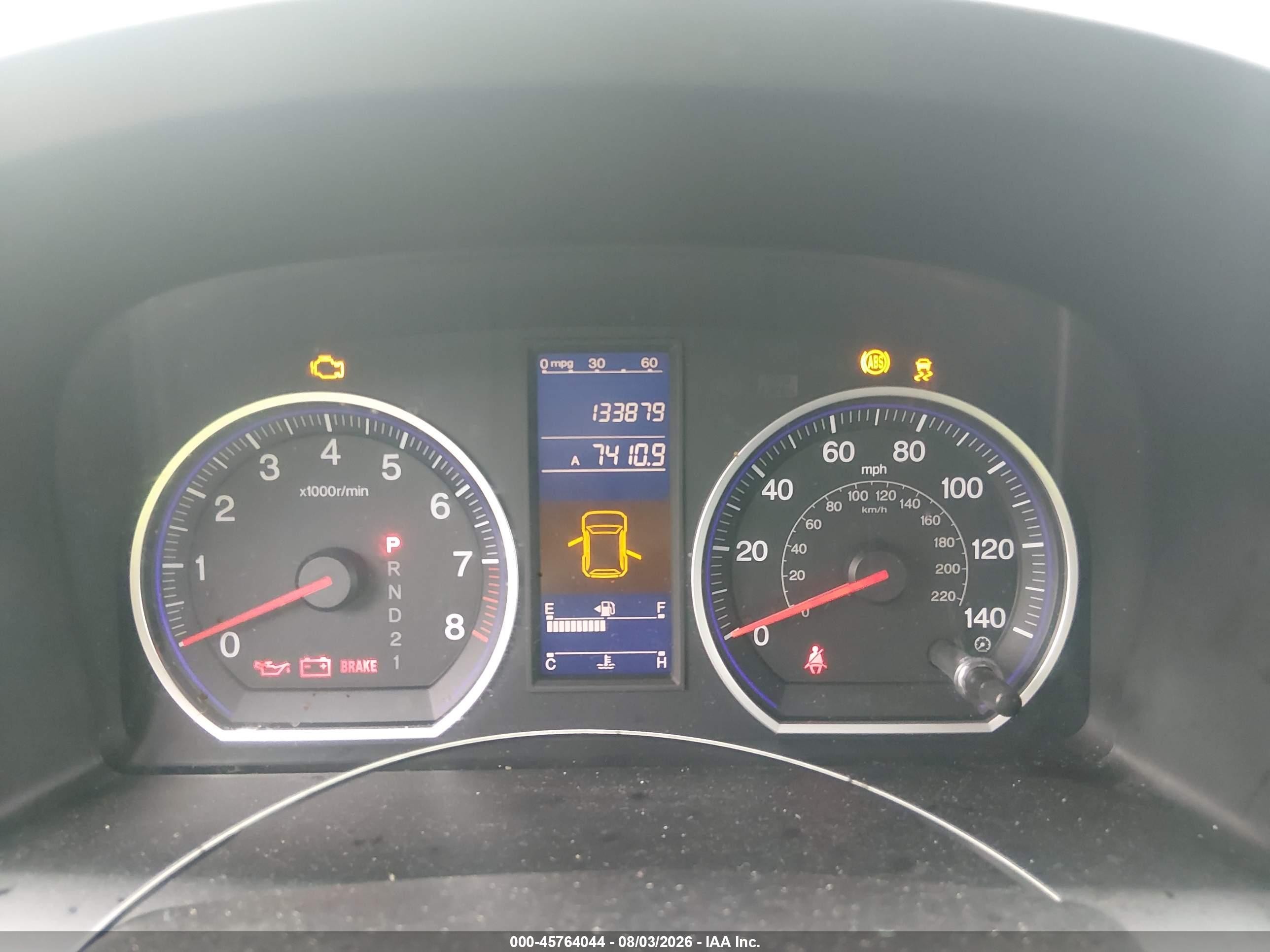 2011 Honda Cr-v Lx Gray vin: 5J6RE4H37BL087597