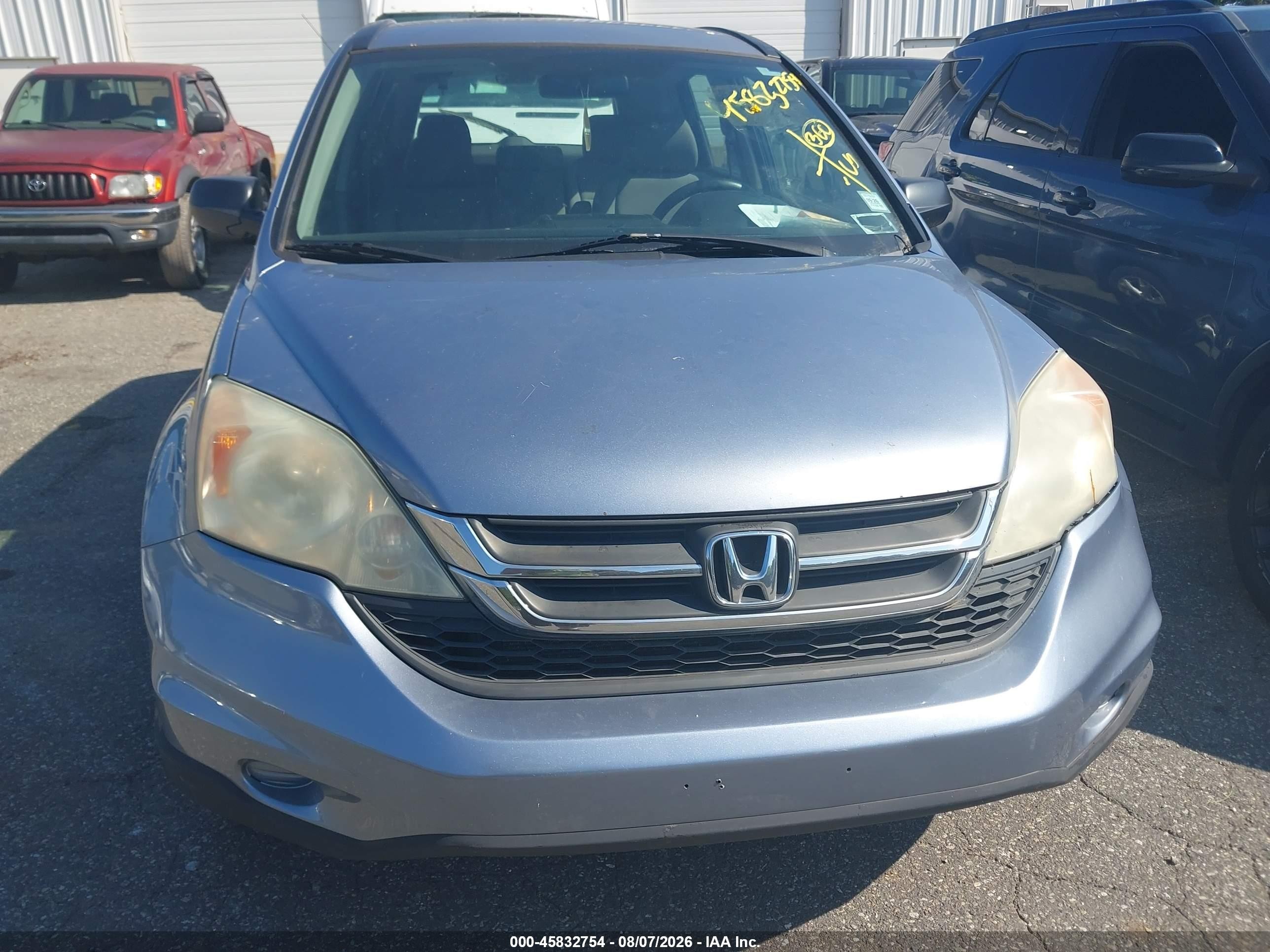 2010 Honda Cr-v Lx Синий vin: 5J6RE4H38AL003365