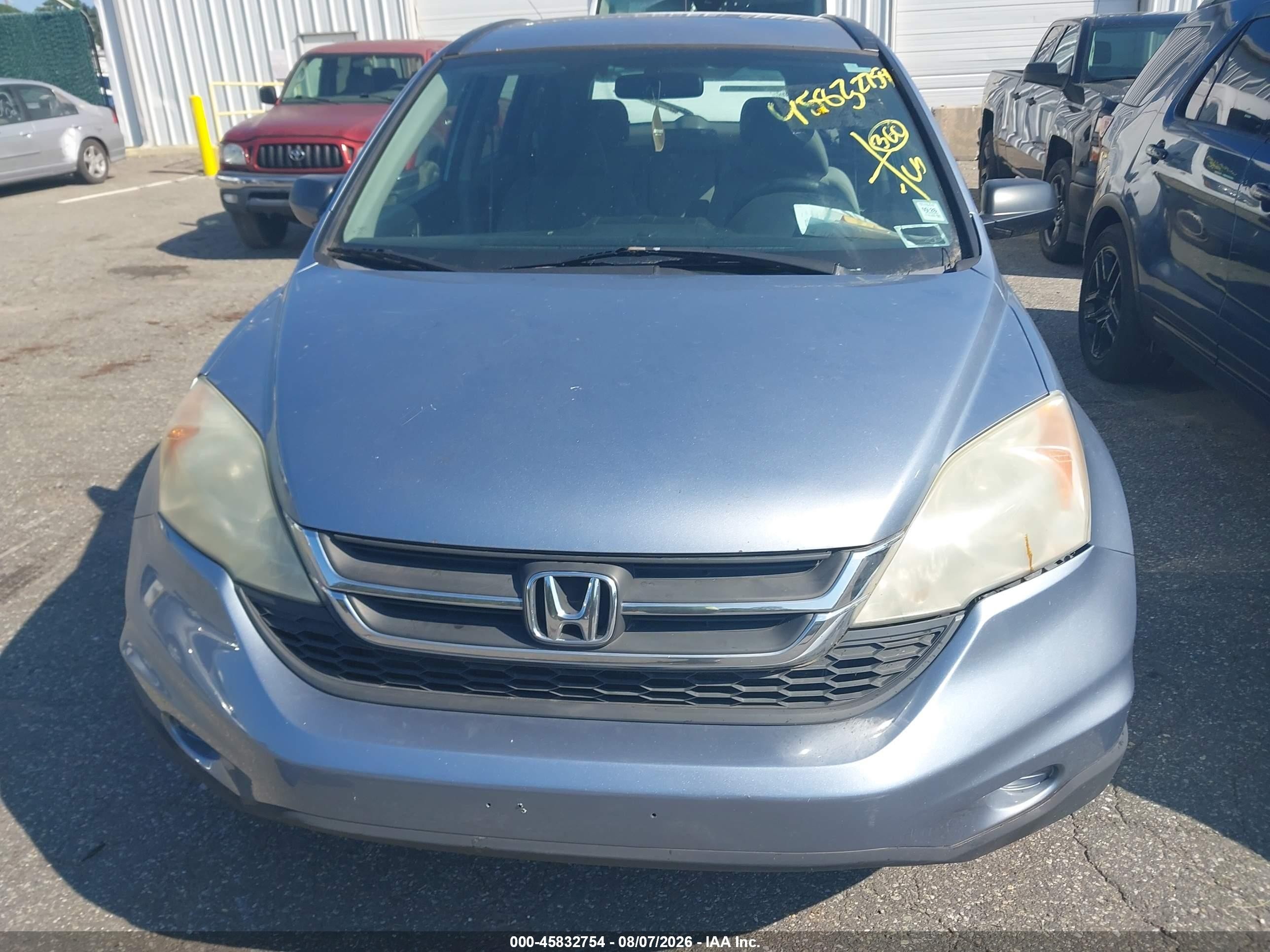 2010 Honda Cr-v Lx Синий vin: 5J6RE4H38AL003365