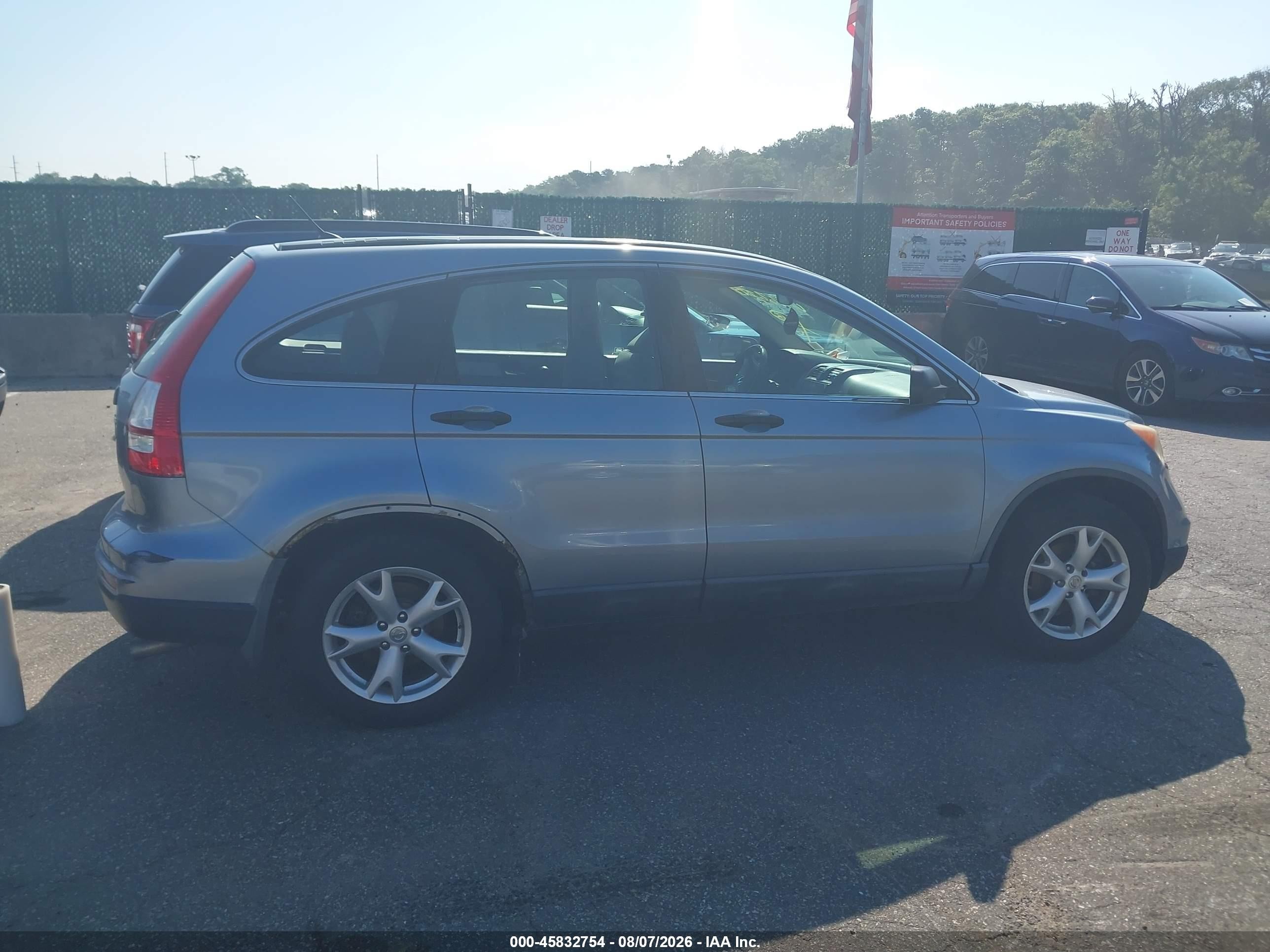 2010 Honda Cr-v Lx Синий vin: 5J6RE4H38AL003365