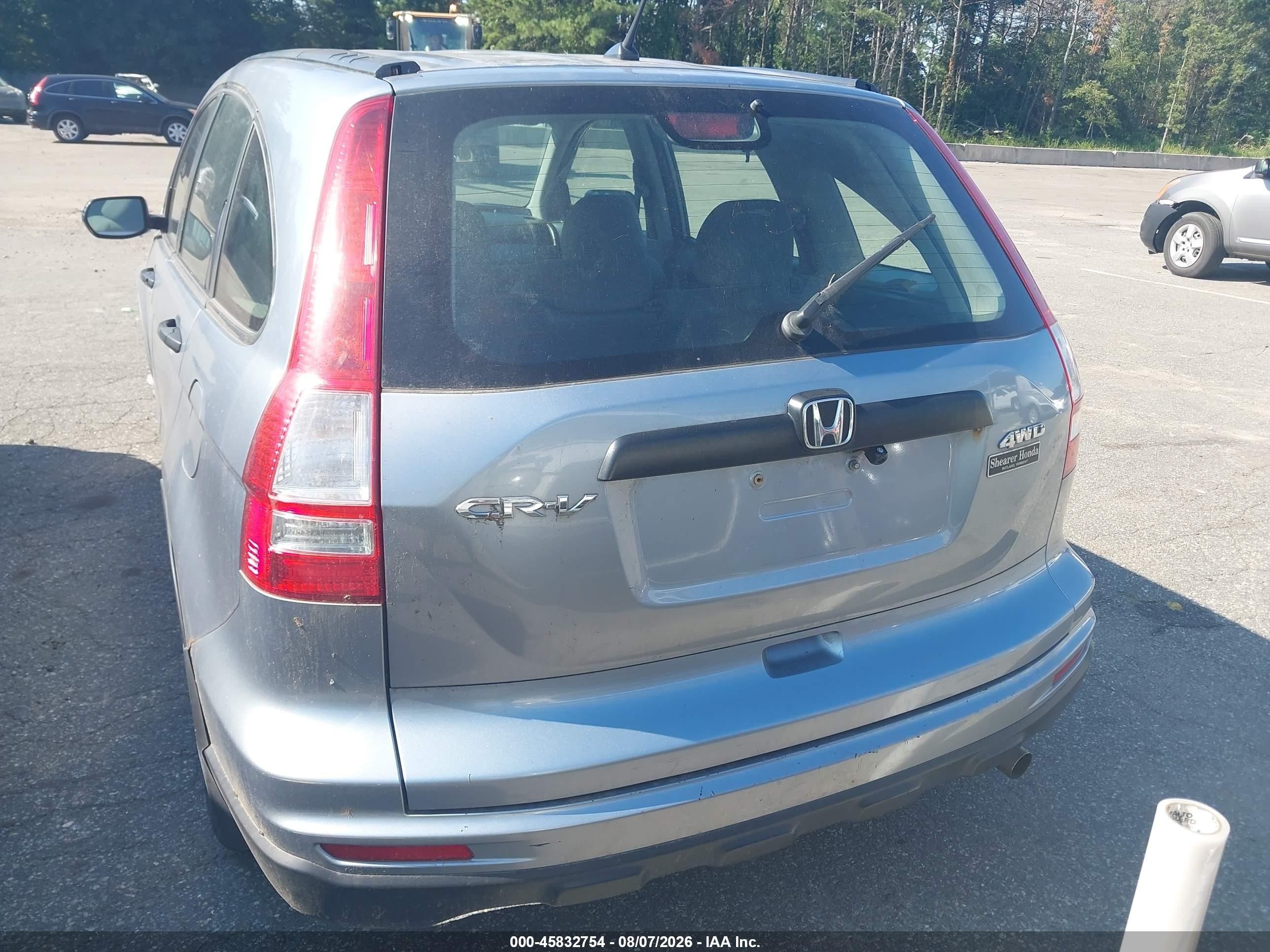 2010 Honda Cr-v Lx Синий vin: 5J6RE4H38AL003365