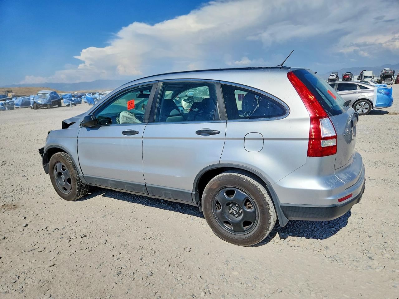 2010 Honda Cr-v Lx Silver vin: 5J6RE4H38AL008954