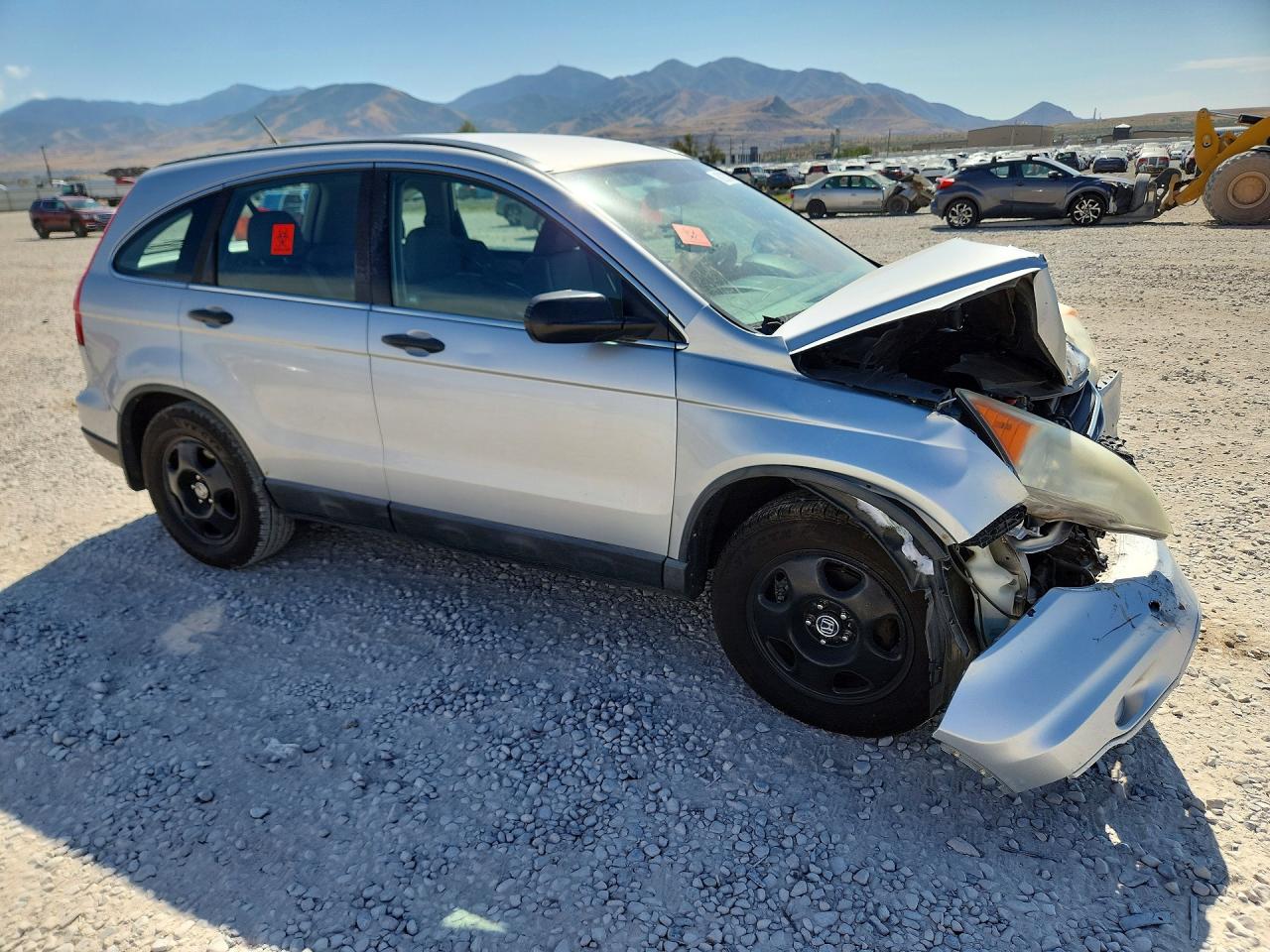 2010 Honda Cr-v Lx Silver vin: 5J6RE4H38AL008954