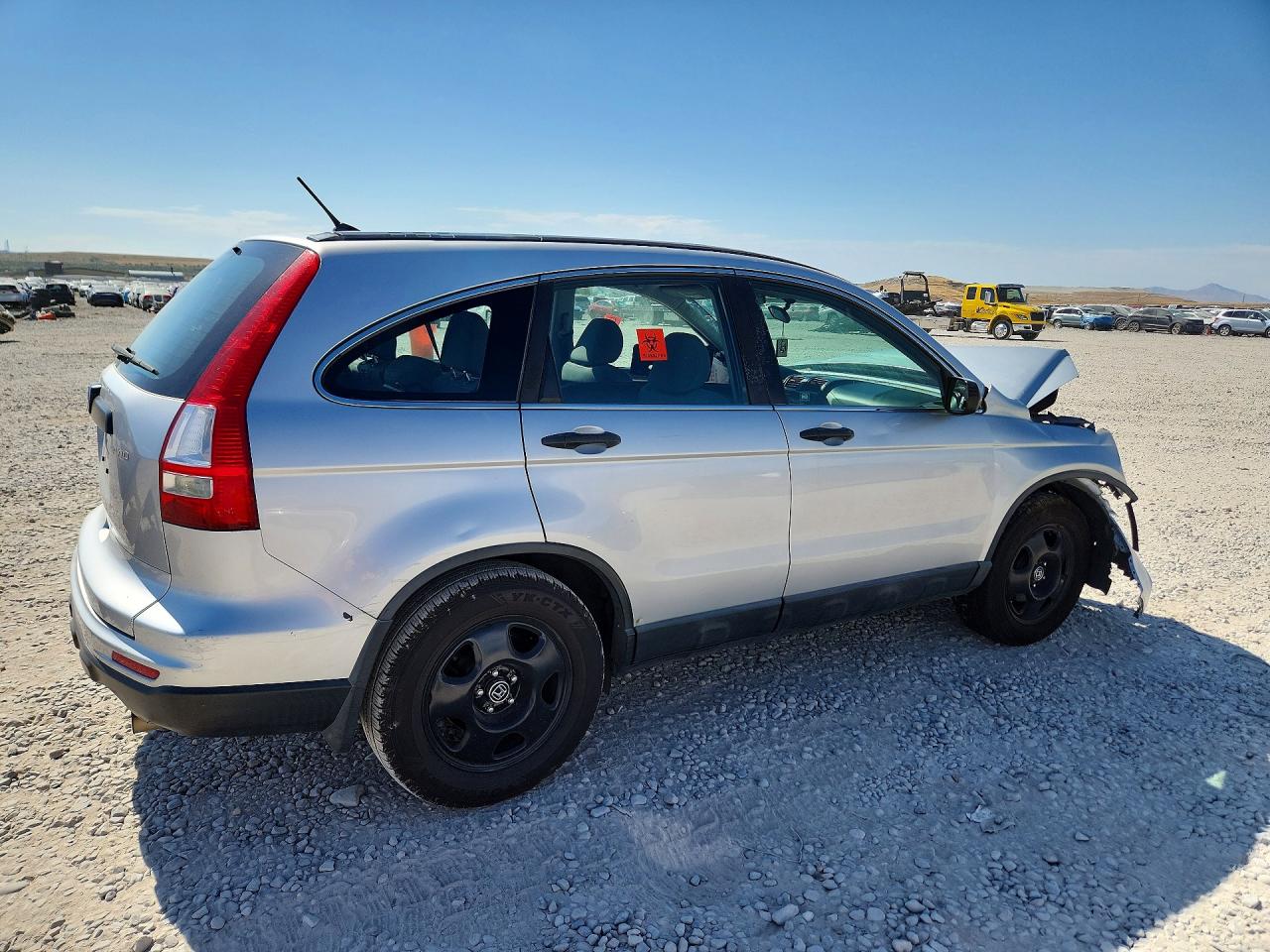 2010 Honda Cr-v Lx Silver vin: 5J6RE4H38AL008954