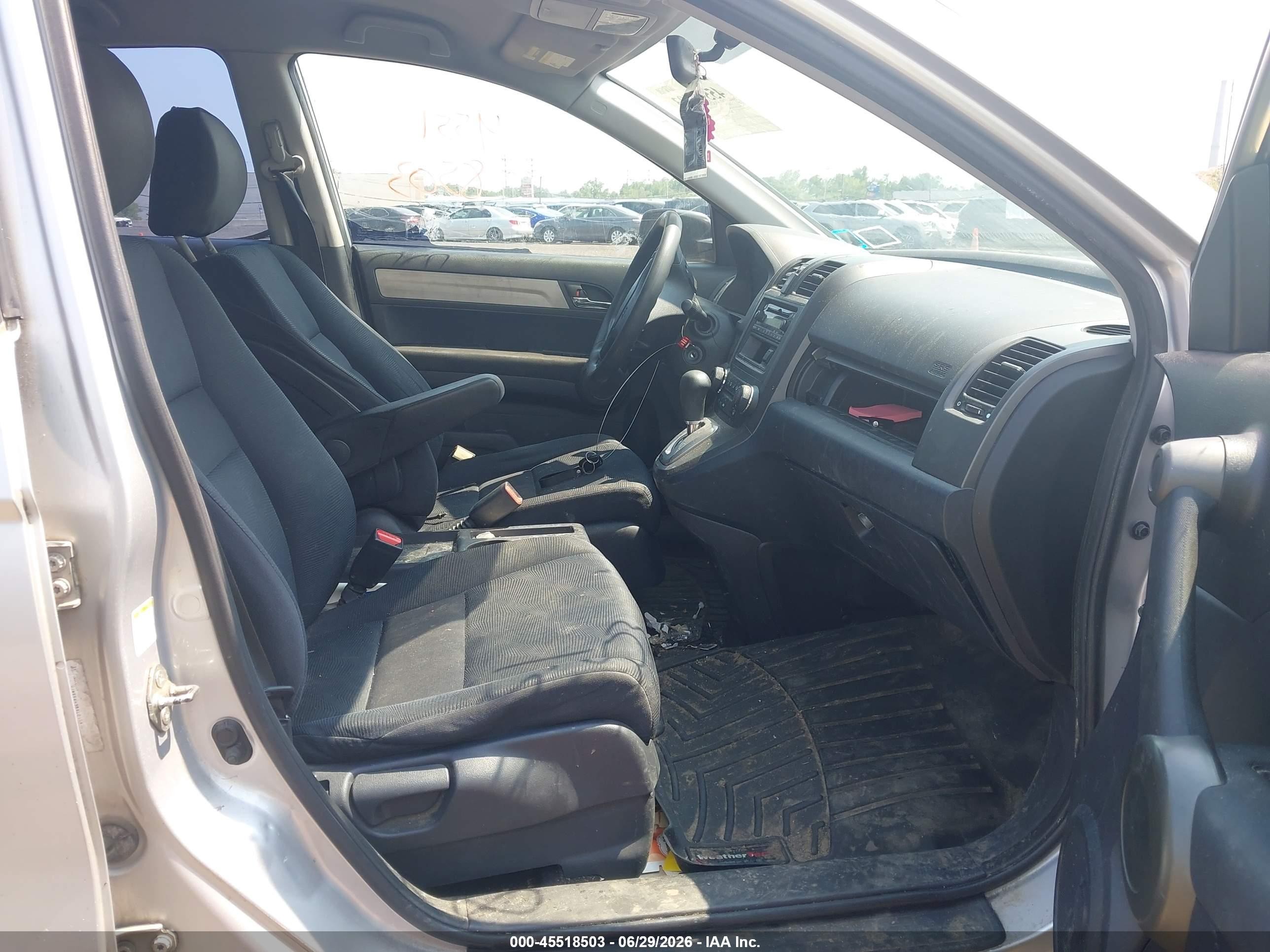 2010 Honda Cr-v Lx Silver vin: 5J6RE4H38AL017489