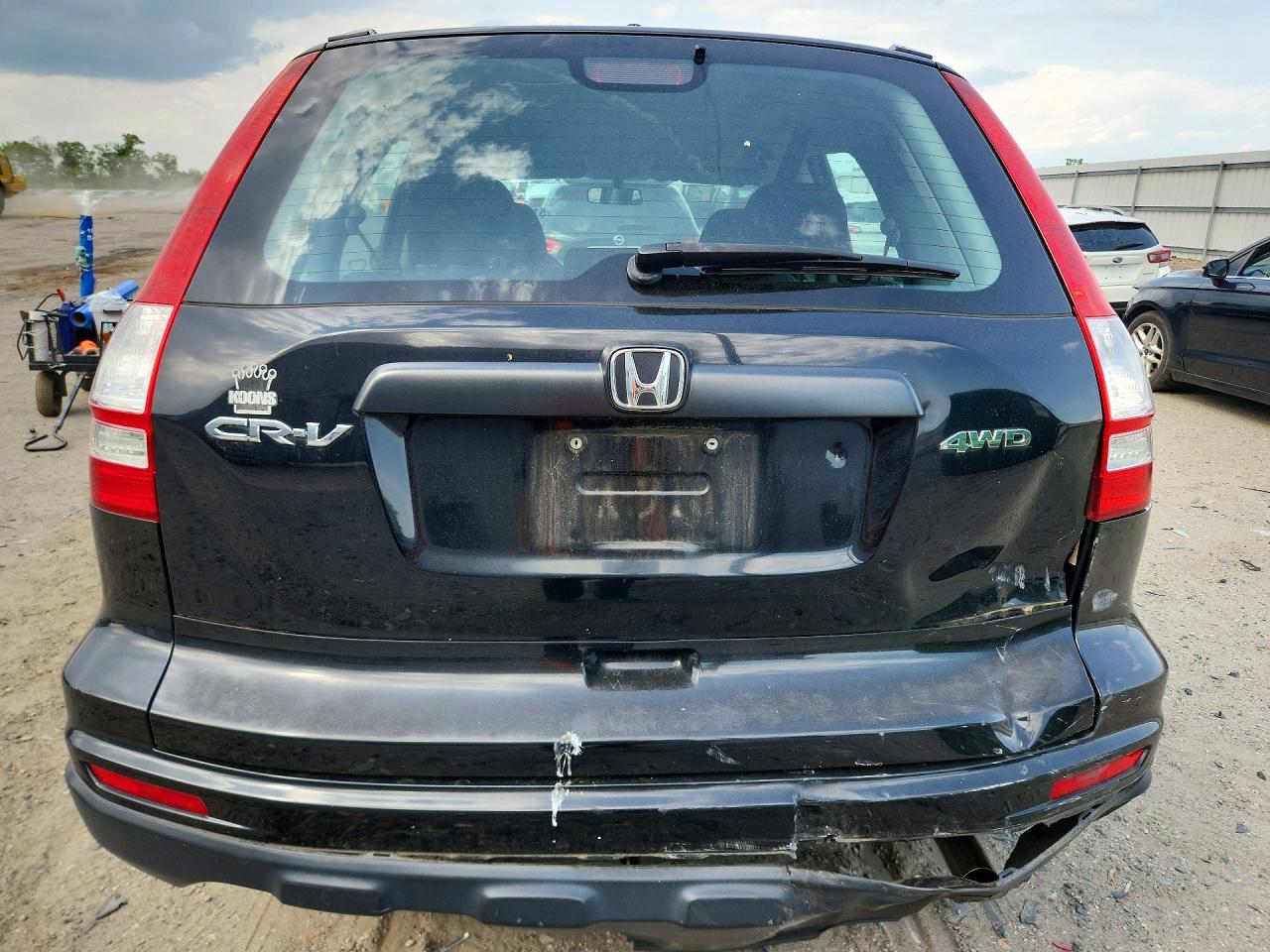 2010 Honda Cr-v Lx Black vin: 5J6RE4H38AL019047