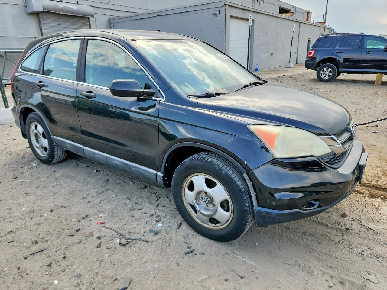 2010 Honda Cr-v Lx Black vin: 5J6RE4H38AL019047