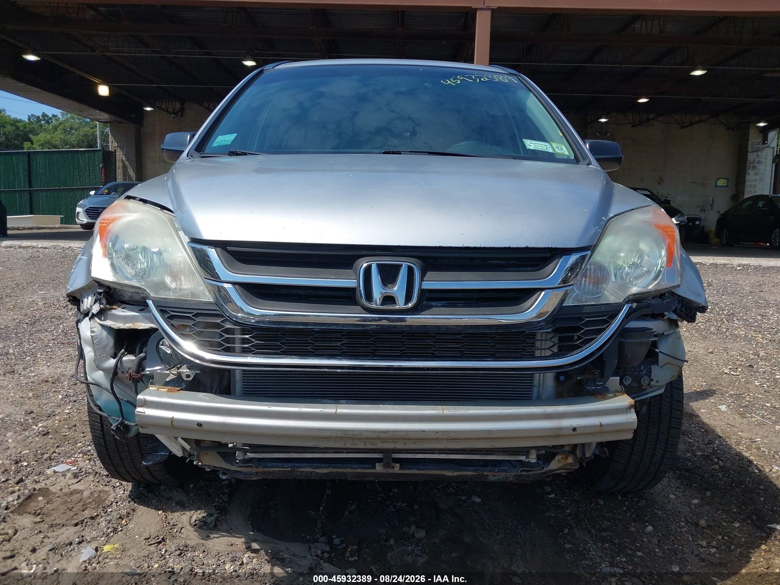 2010 Honda Cr-v Lx Gray vin: 5J6RE4H38AL035748