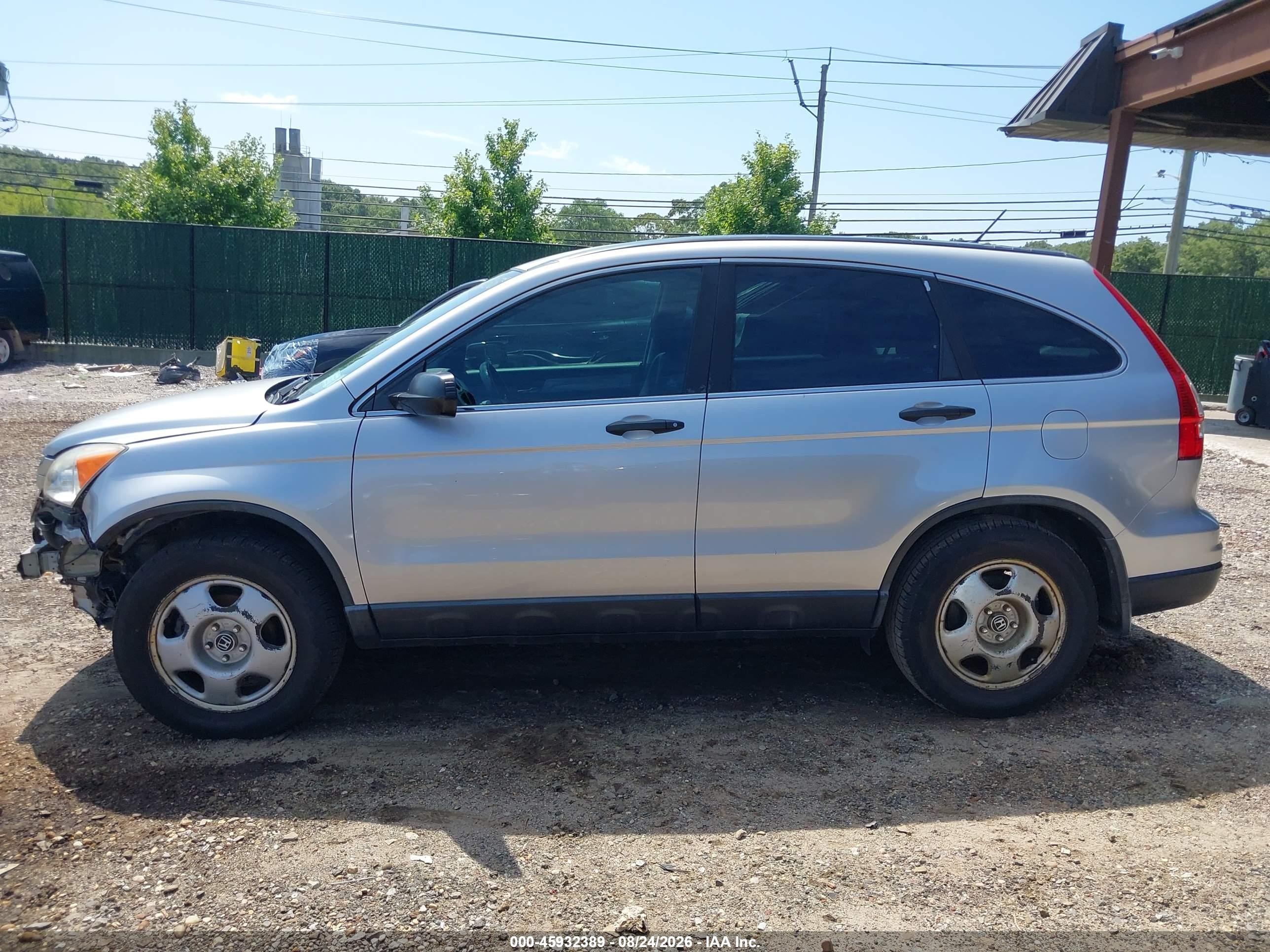 2010 Honda Cr-v Lx Gray vin: 5J6RE4H38AL035748