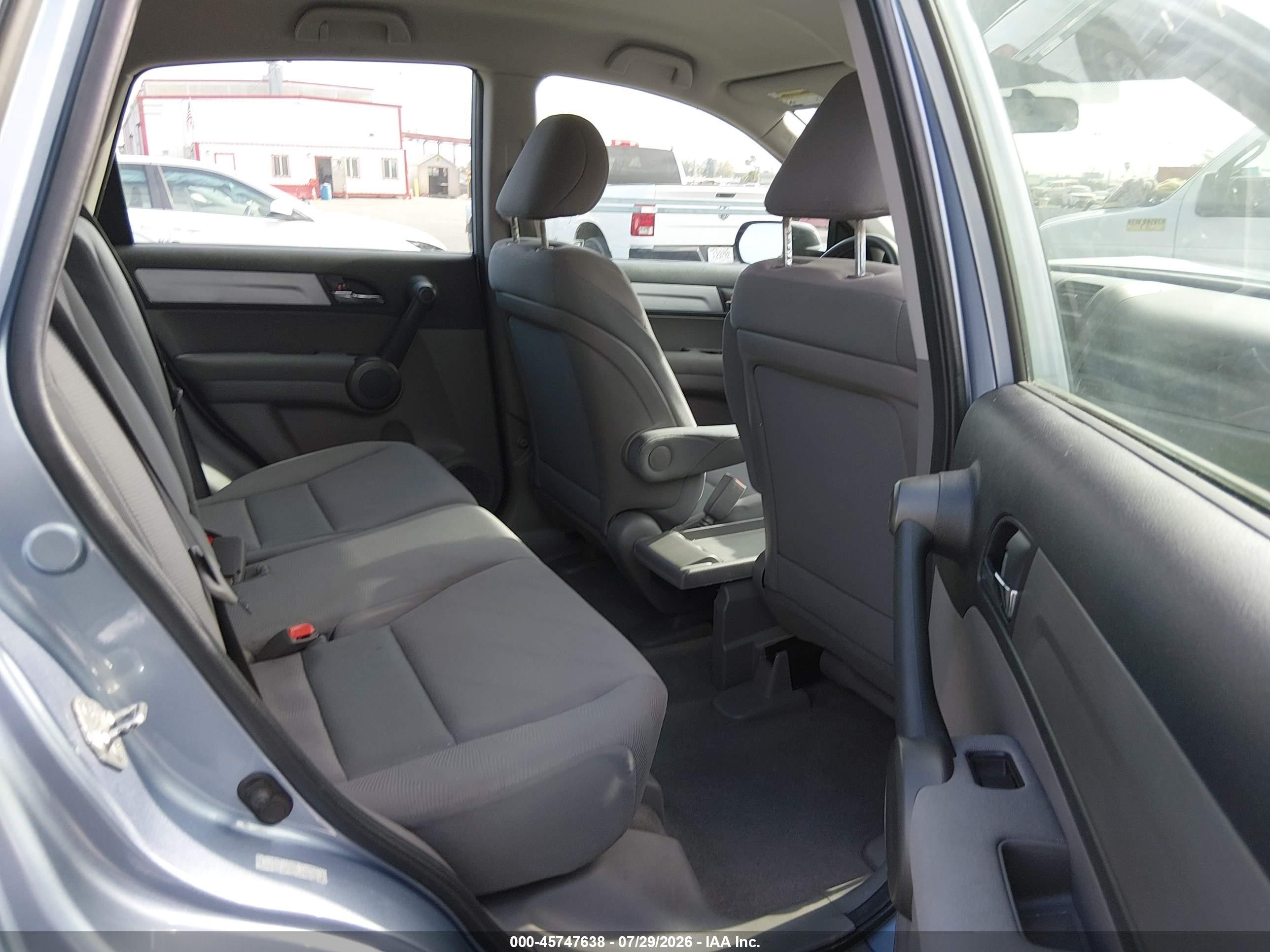 2010 Honda Cr-v Lx Blue vin: 5J6RE4H38AL080981