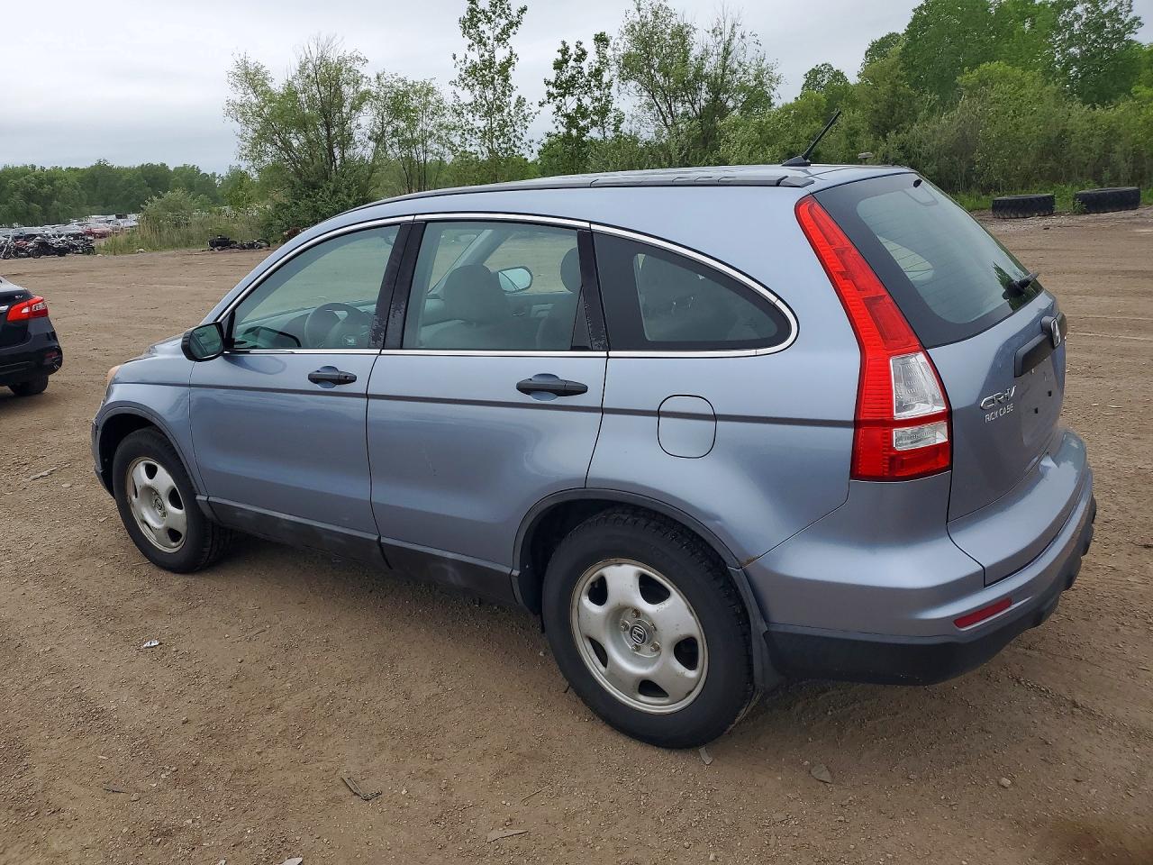 2010 Honda Cr-v Lx Blue vin: 5J6RE4H38AL090510