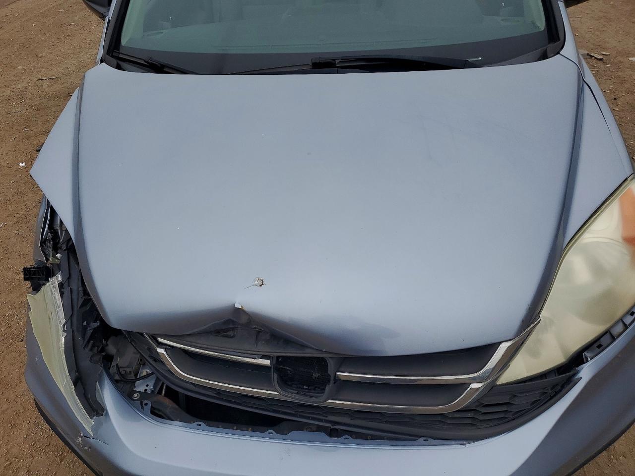 2010 Honda Cr-v Lx Blue vin: 5J6RE4H38AL090510