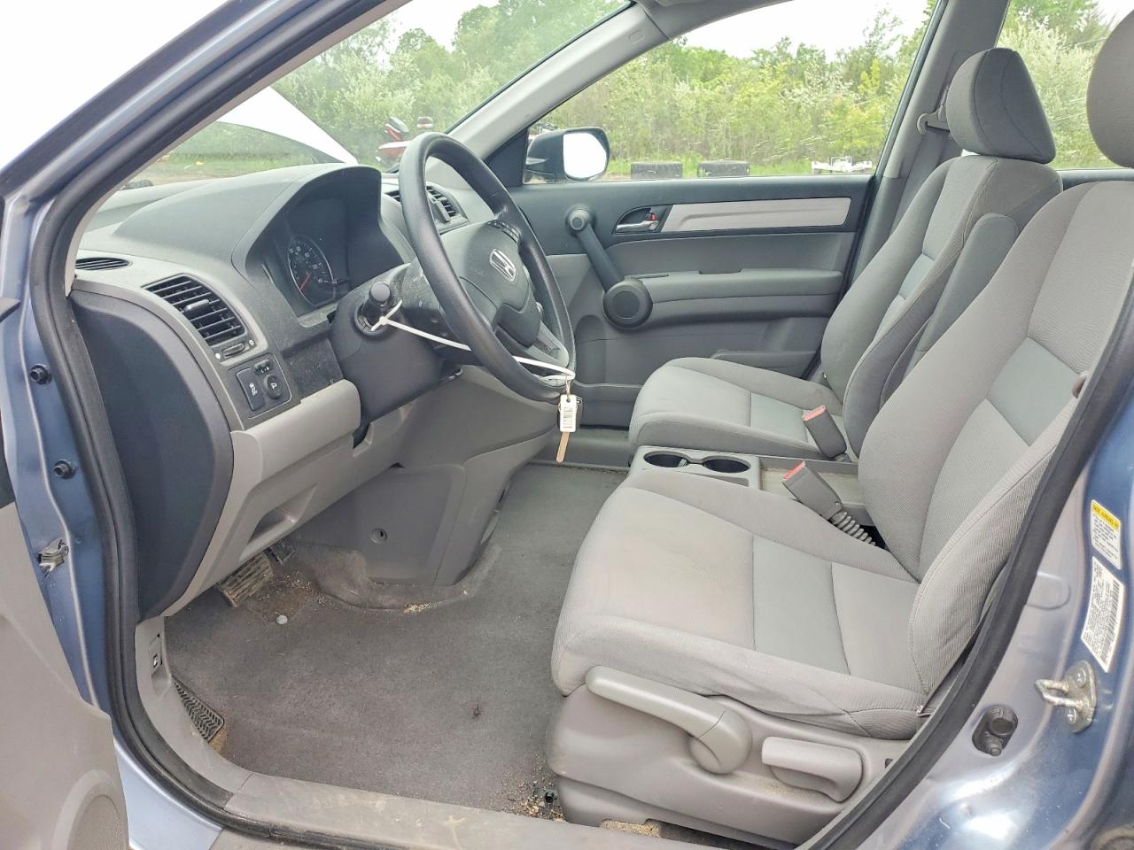 2010 Honda Cr-v Lx Blue vin: 5J6RE4H38AL090510