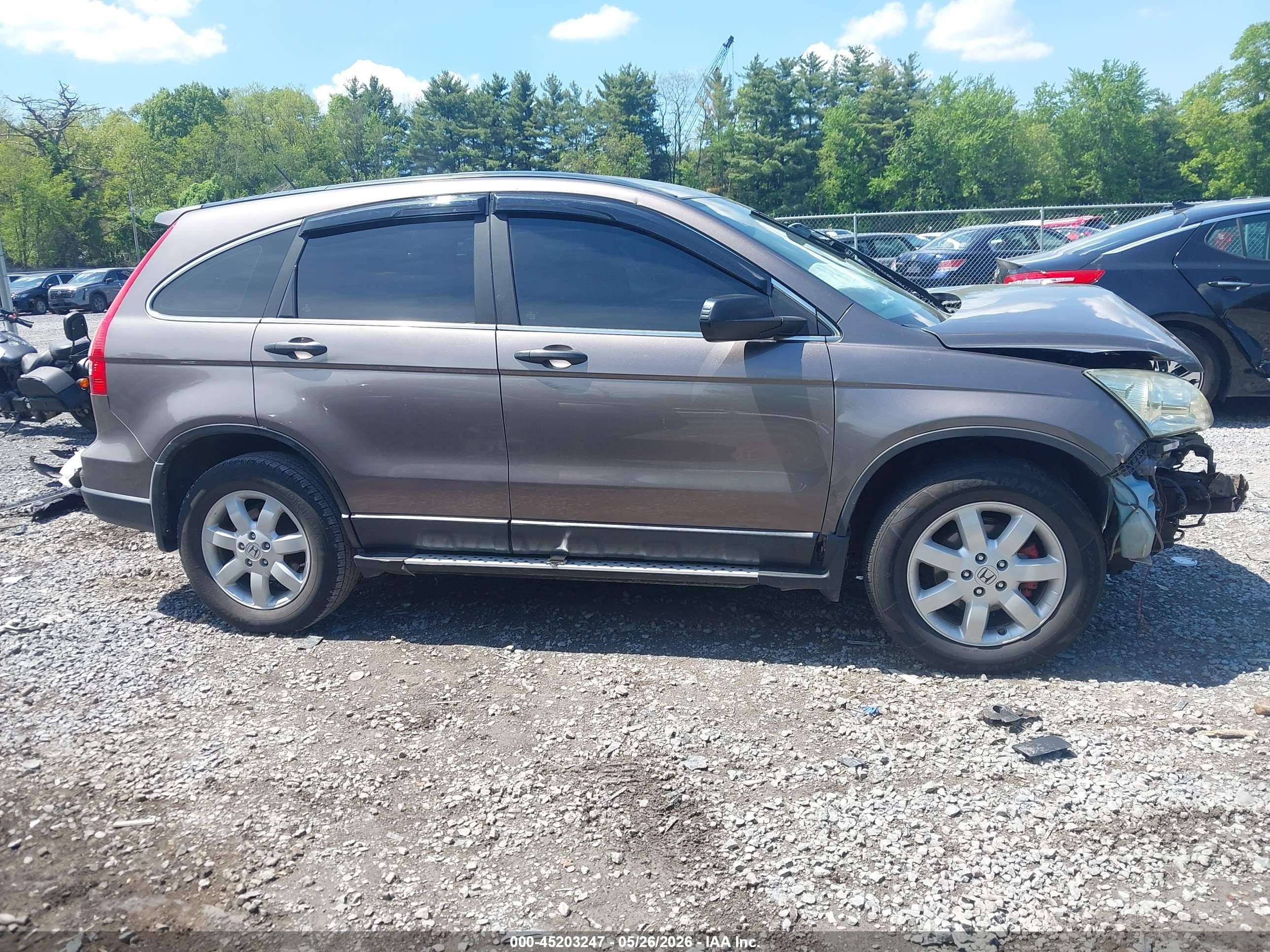 2011 Honda Cr-v Lx Brown vin: 5J6RE4H38BL003917