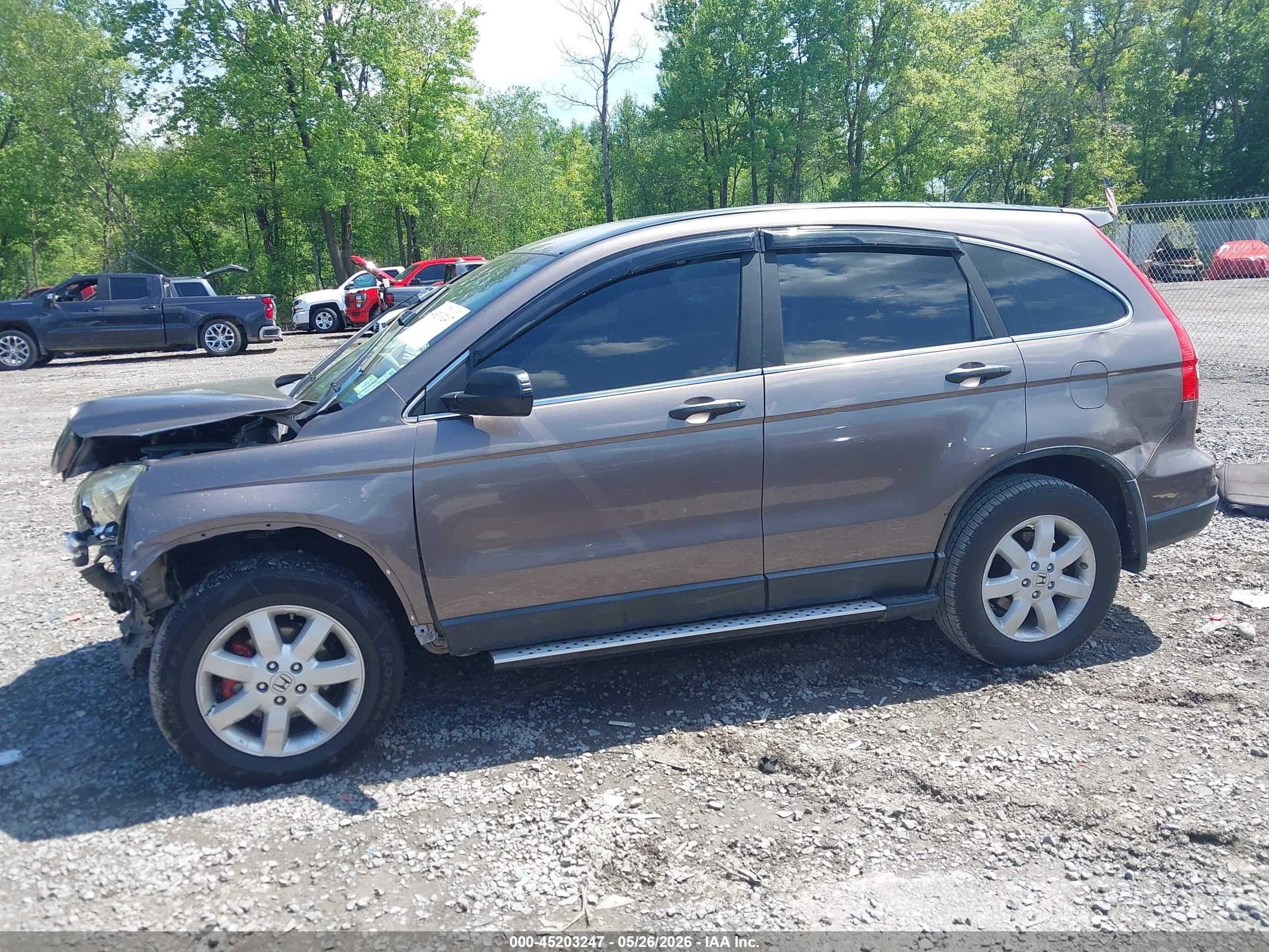 2011 Honda Cr-v Lx Brown vin: 5J6RE4H38BL003917