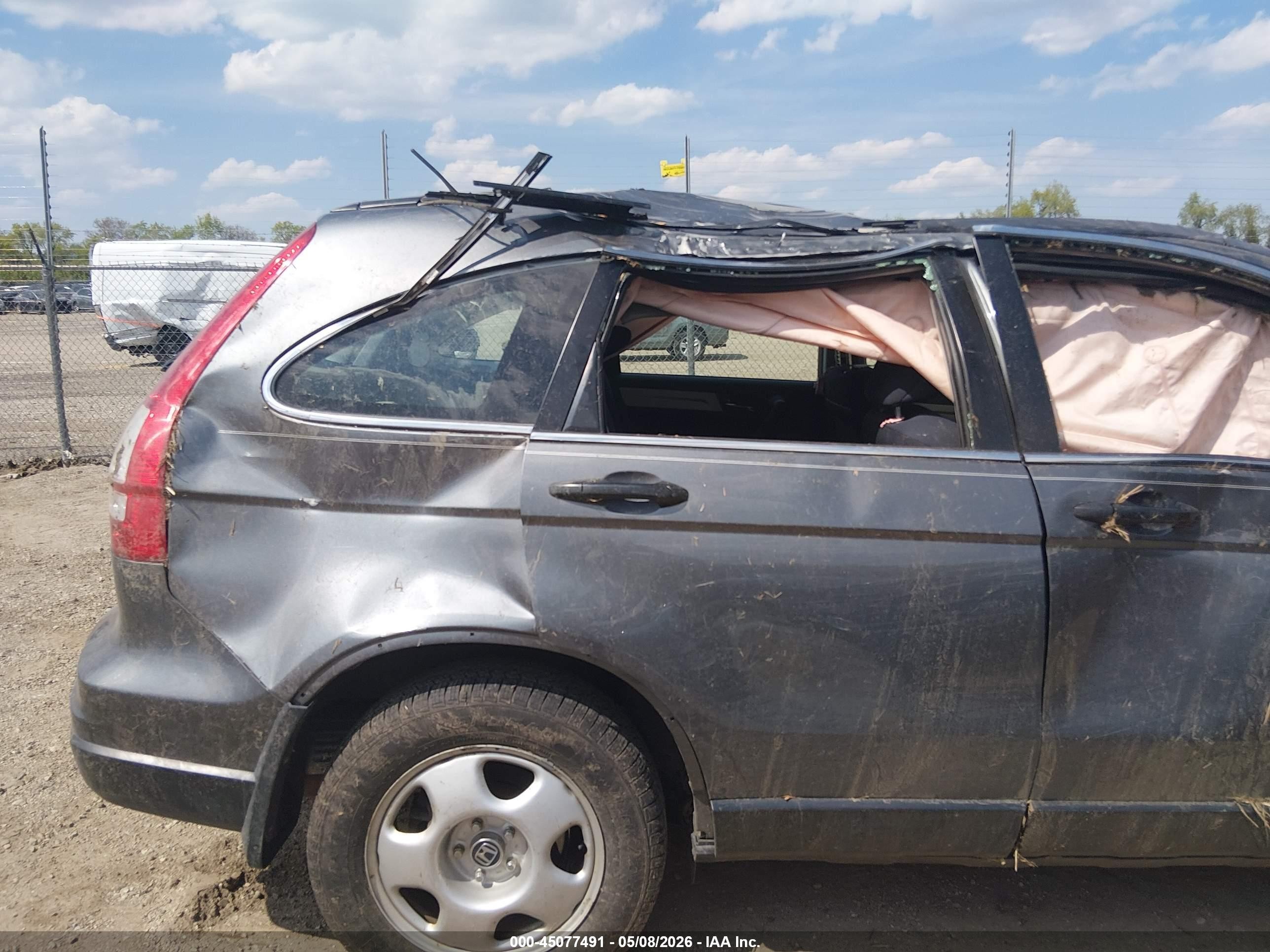 2011 Honda Cr-v Lx Gray vin: 5J6RE4H38BL020488
