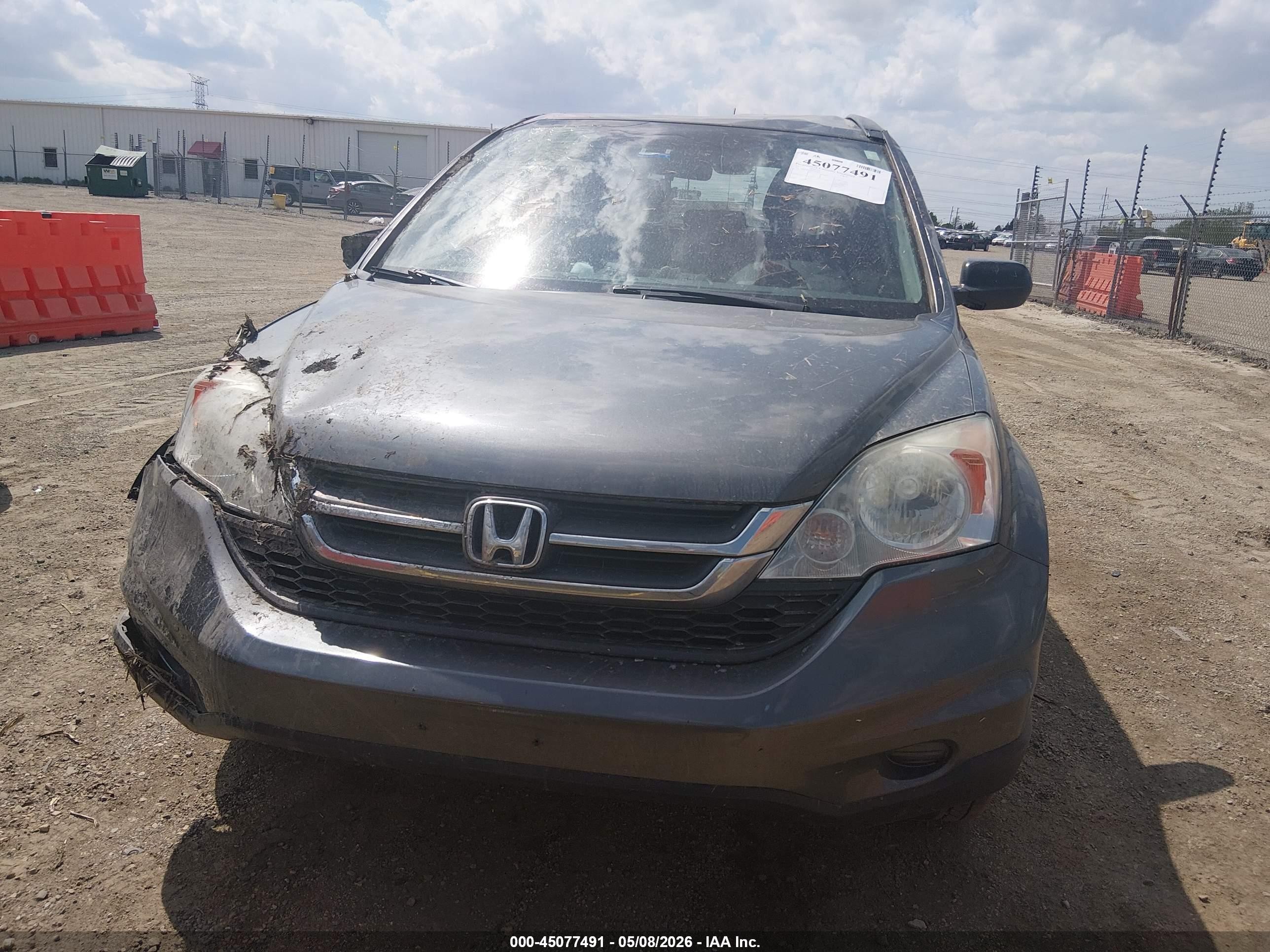 2011 Honda Cr-v Lx Gray vin: 5J6RE4H38BL020488