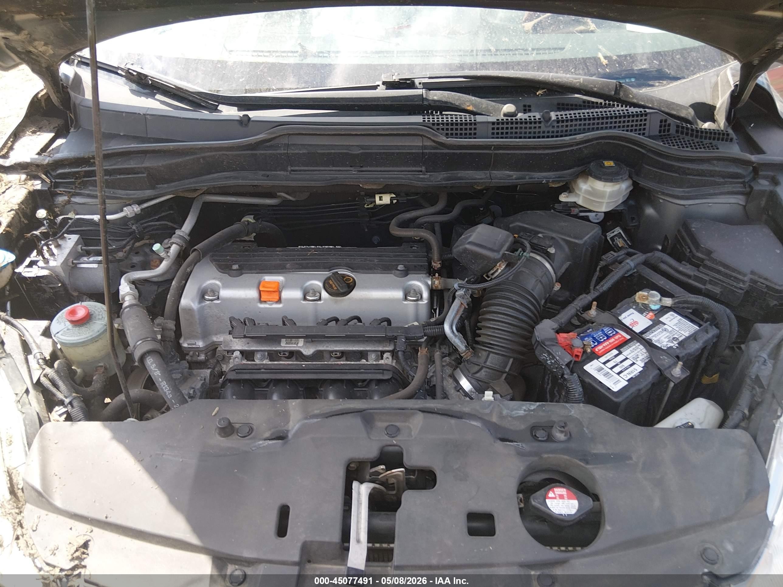 2011 Honda Cr-v Lx Gray vin: 5J6RE4H38BL020488