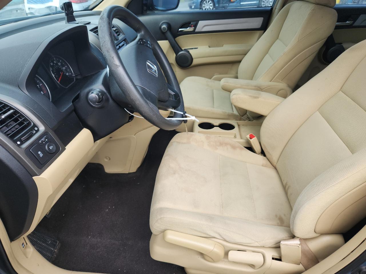 2011 Honda Cr-v Lx Серый vin: 5J6RE4H38BL069724 Damage: Left Front Seat, Stained, Permanent