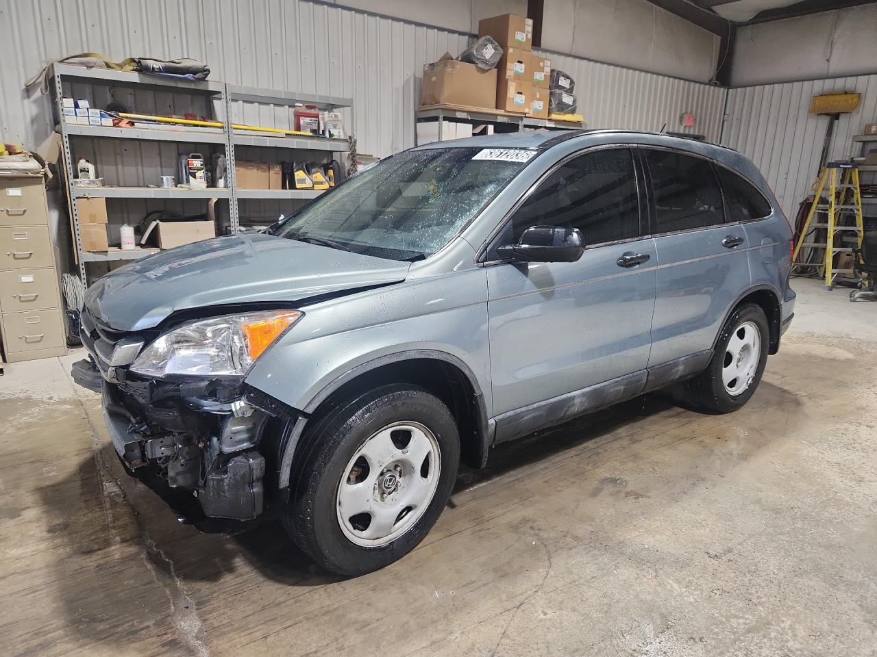 2011 Honda Cr-v Lx Серый vin: 5J6RE4H38BL069724 Damage: Left Front Fender, Misaligned, Repair Required