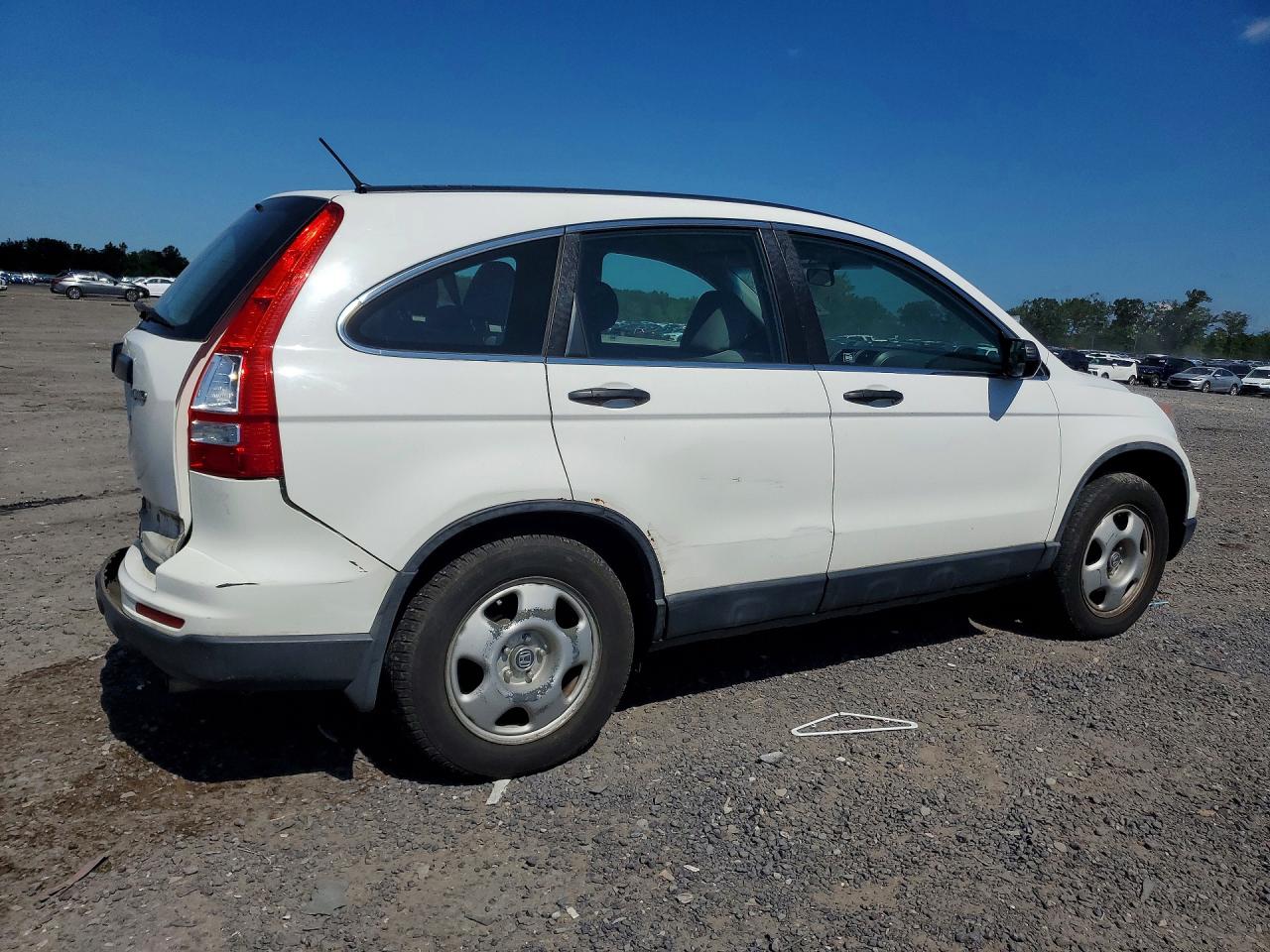 2011 Honda Cr-v Lx White vin: 5J6RE4H38BL085874