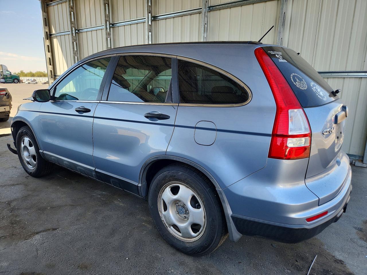 2010 Honda Cr-v Lx Blue vin: 5J6RE4H39AL024791