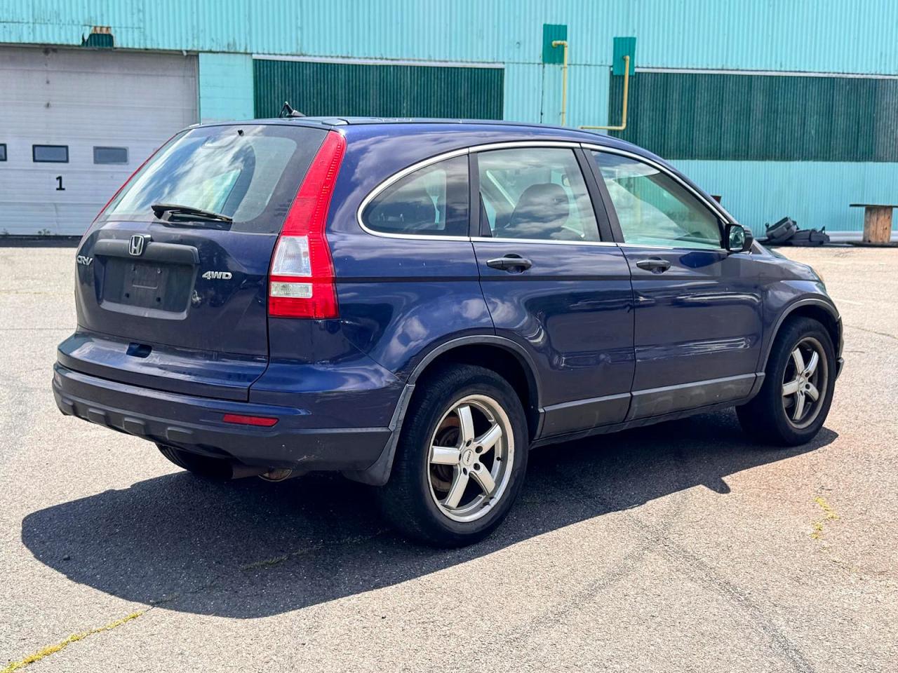 2010 Honda Cr-v Lx Blue vin: 5J6RE4H39AL025584