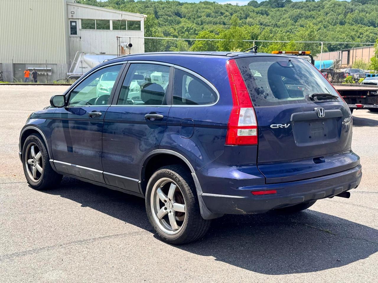 2010 Honda Cr-v Lx Blue vin: 5J6RE4H39AL025584