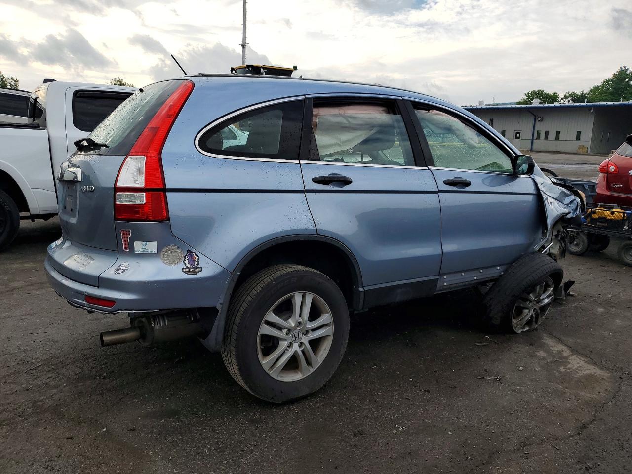 2010 Honda Cr-v Lx Синий vin: 5J6RE4H39AL055118